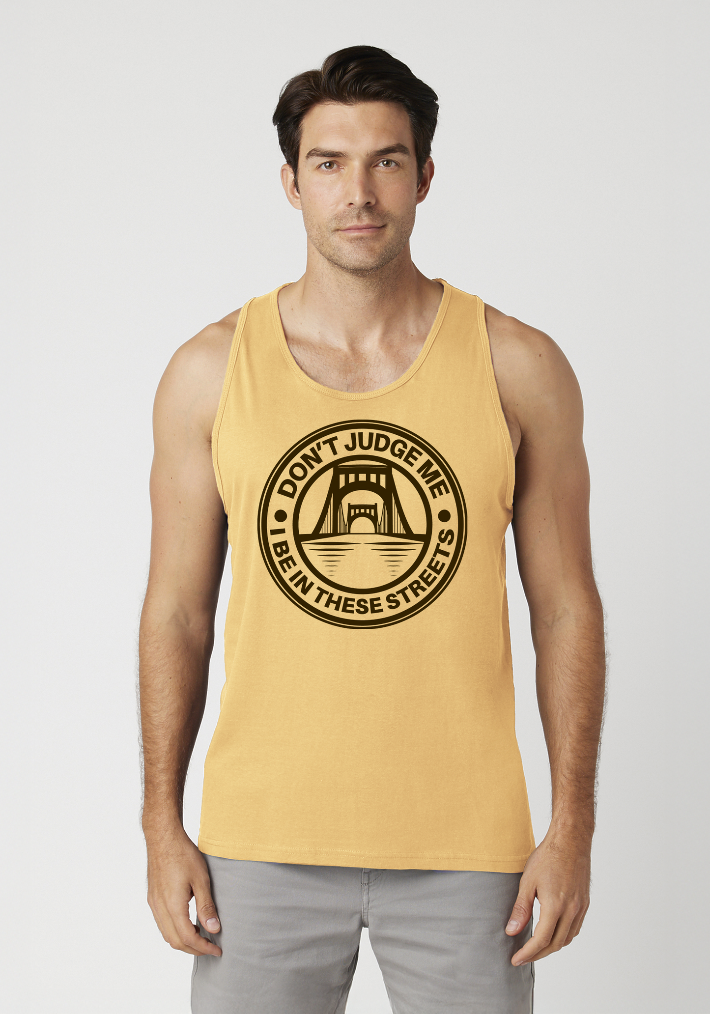 Yellow Men's Tank Top - The Capital