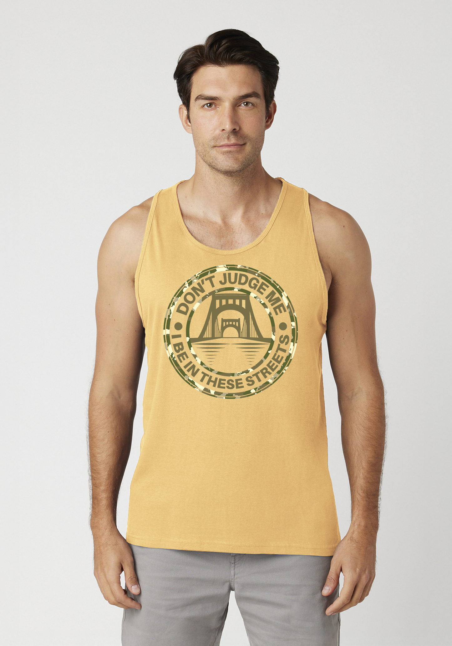 Yellow Men's Tank Top - The Capital