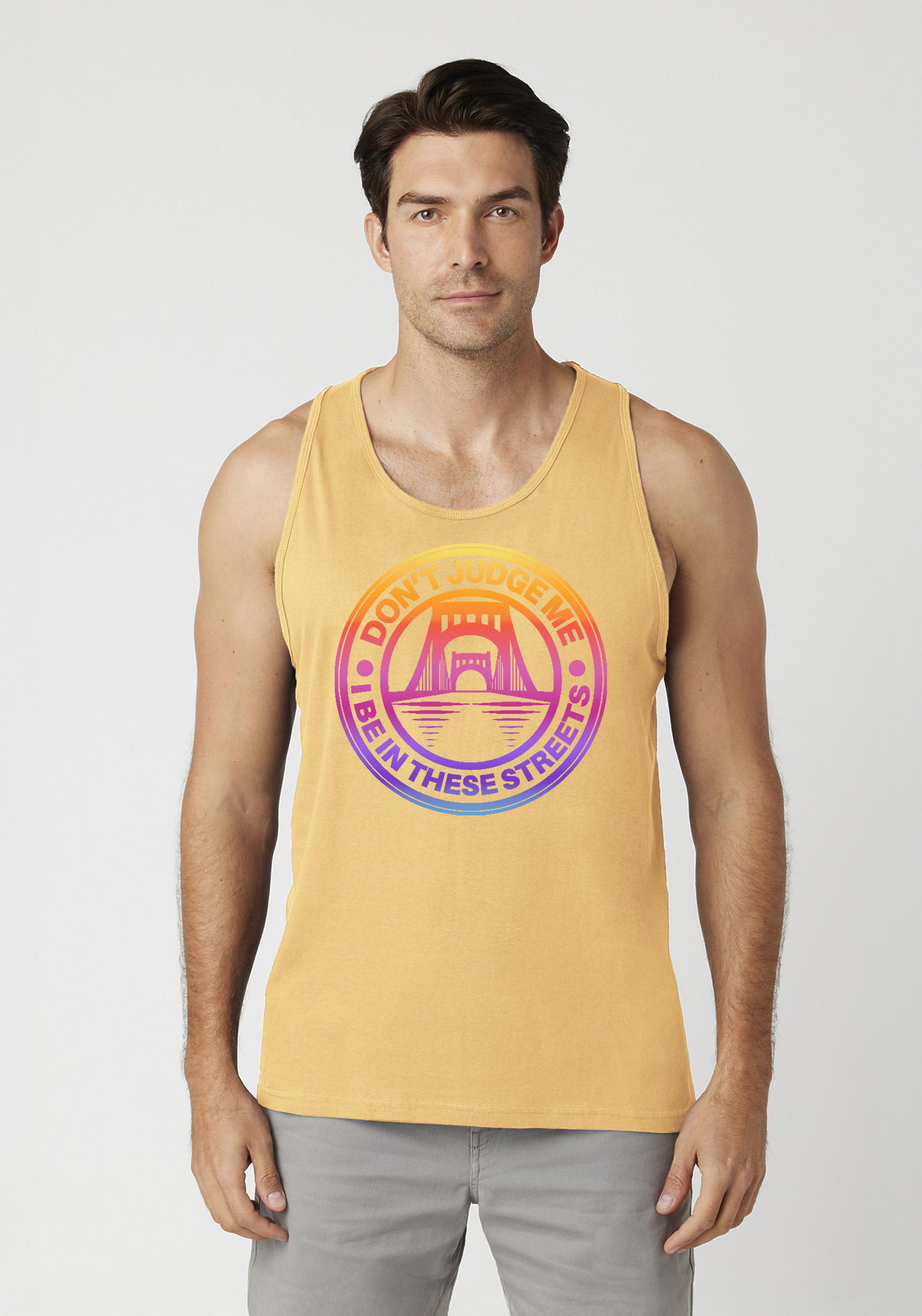 Yellow Men's Tank Top - The Capital