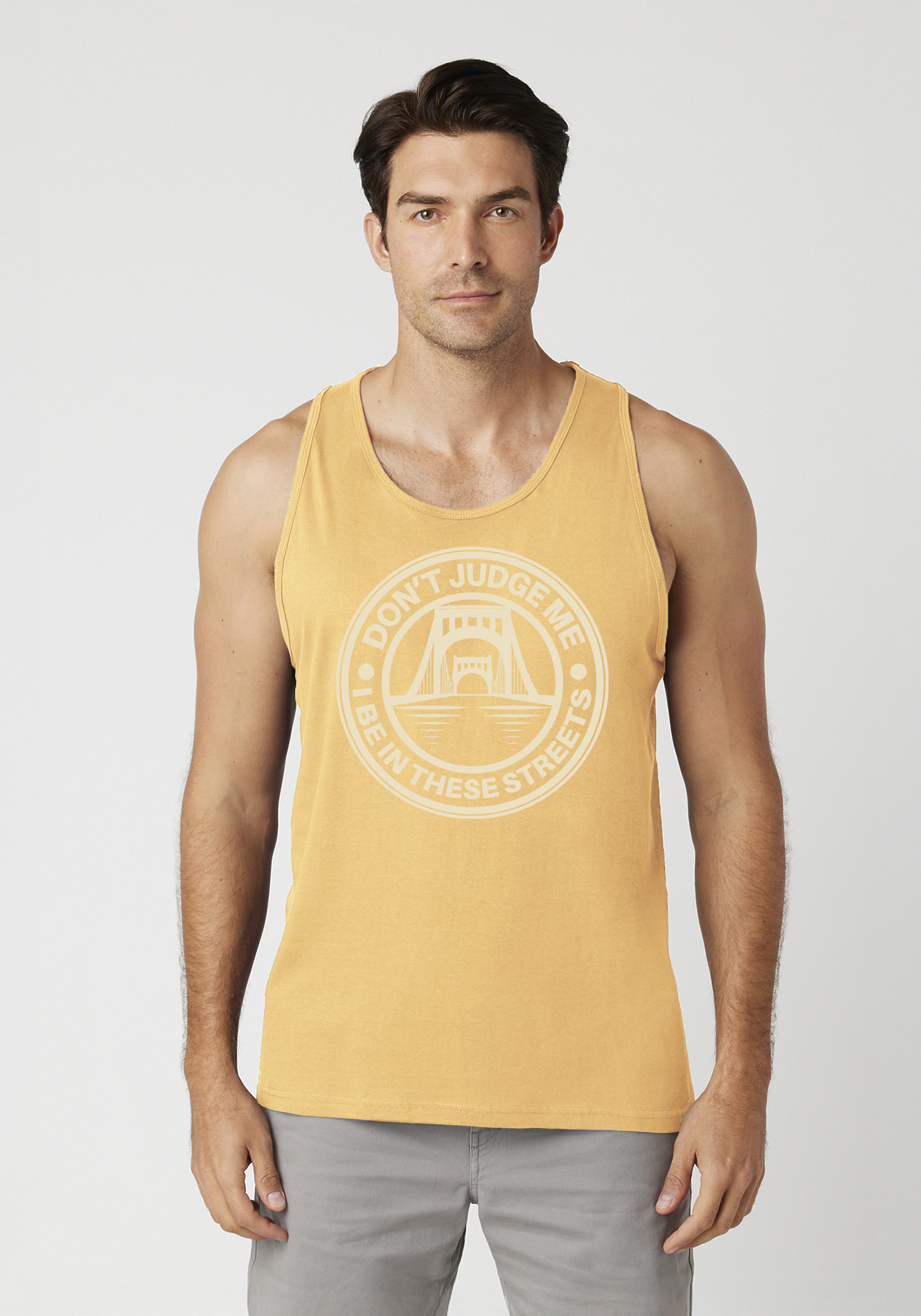 Yellow Men's Tank Top - The Capital