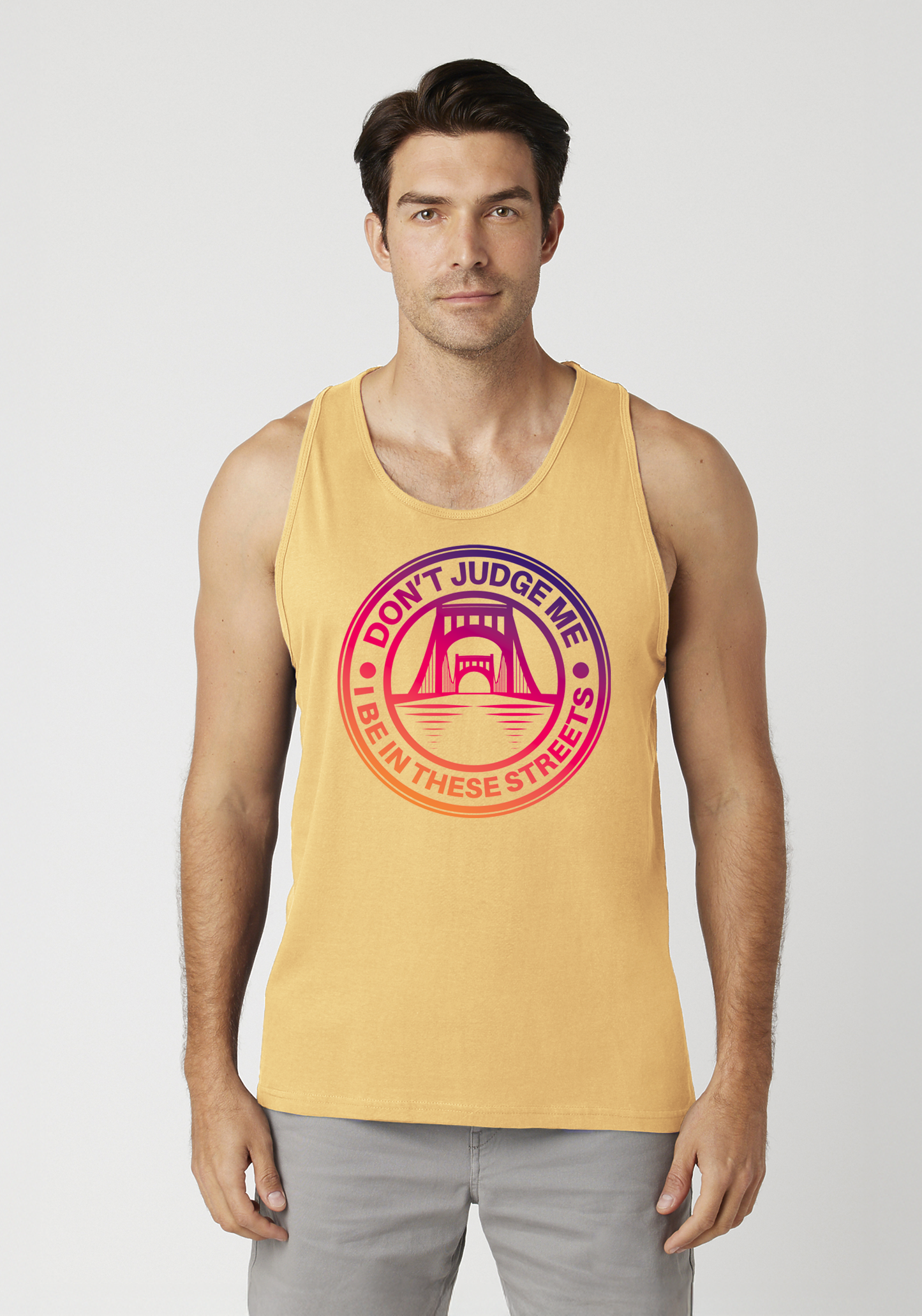 Yellow Men's Tank Top - The Capital