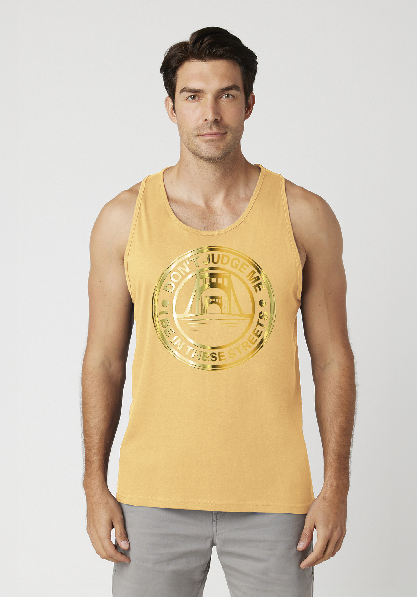 Yellow Men's Tank Top - The Capital