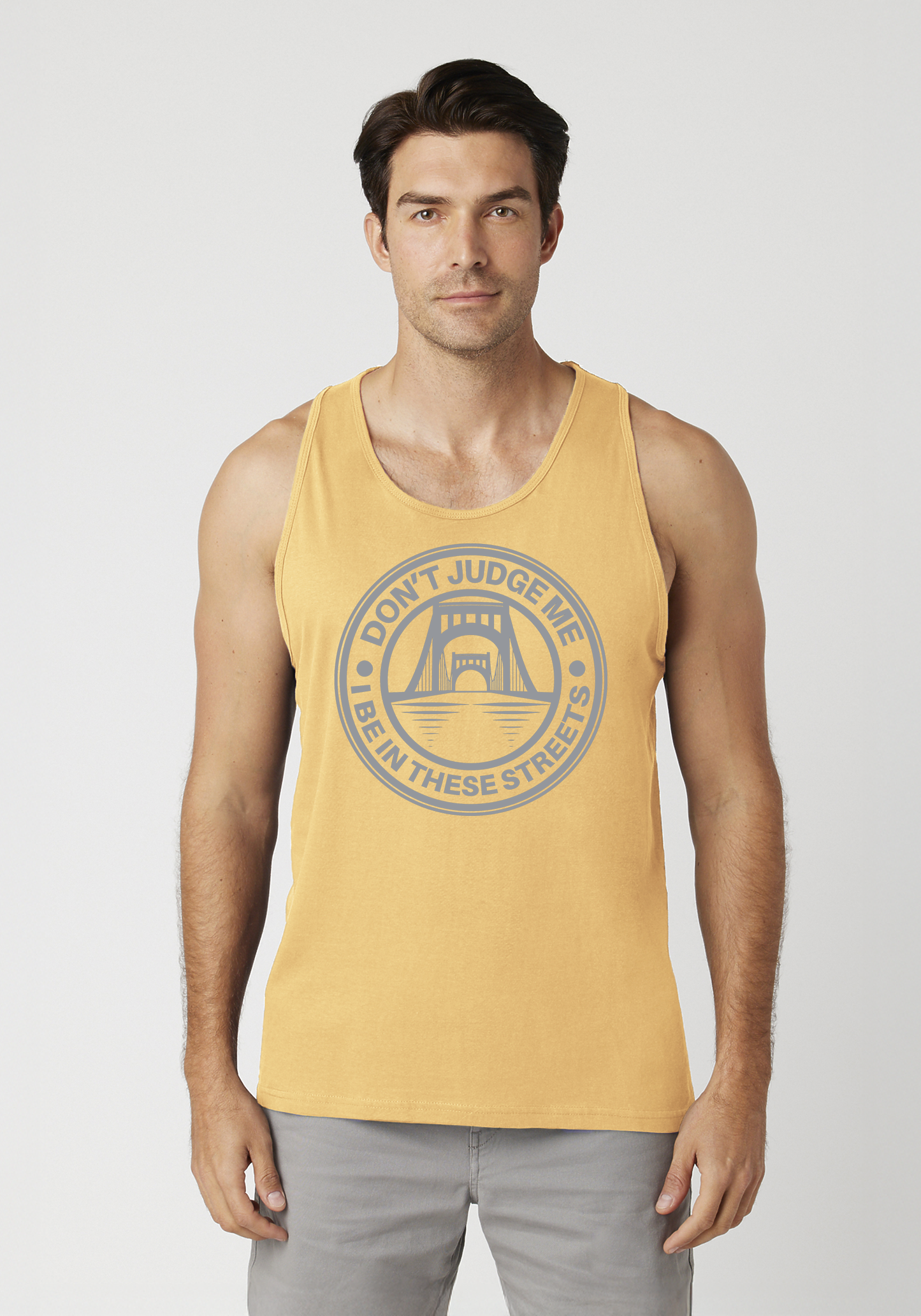 Yellow Men's Tank Top - The Capital