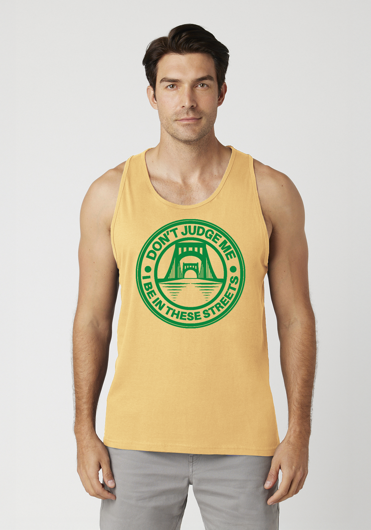Yellow Men's Tank Top - The Capital