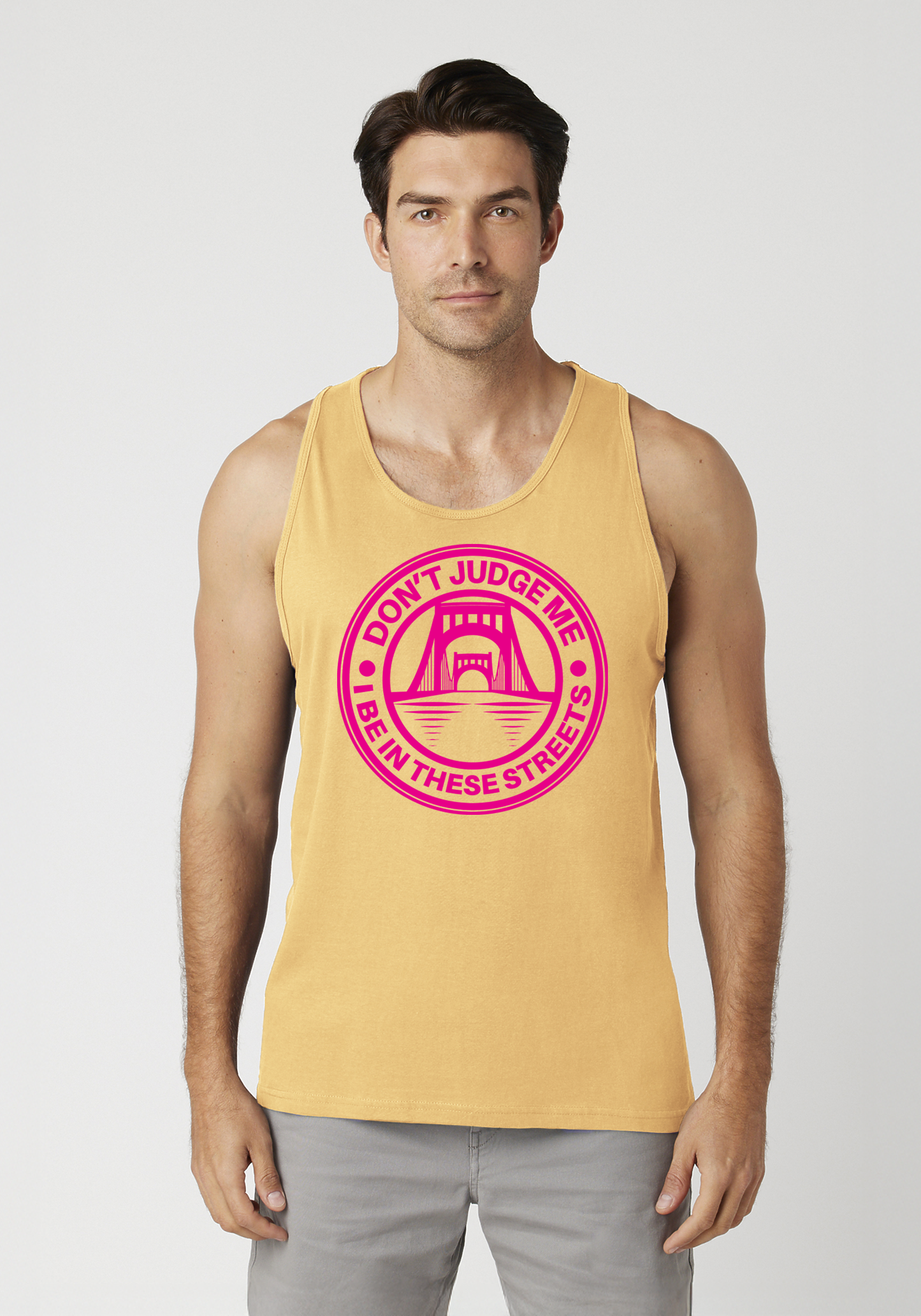 Yellow Men's Tank Top - The Capital