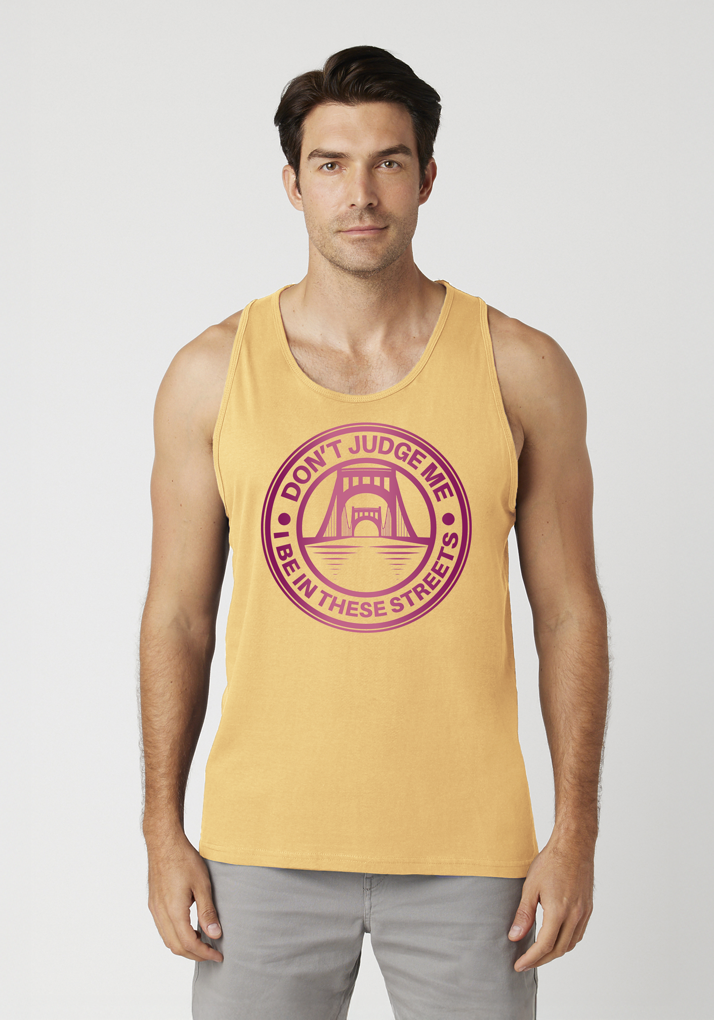 Yellow Men's Tank Top - The Capital