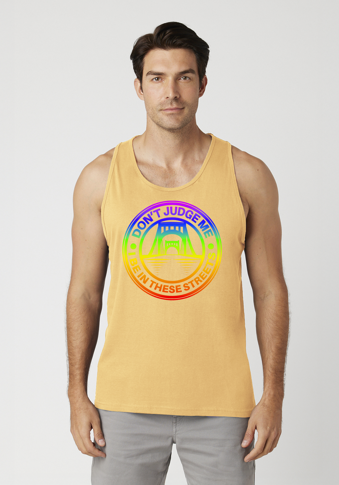 Yellow Men's Tank Top - The Capital