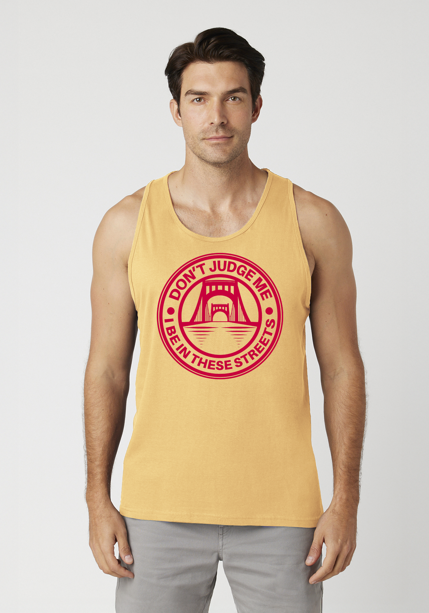 Yellow Men's Tank Top - The Capital