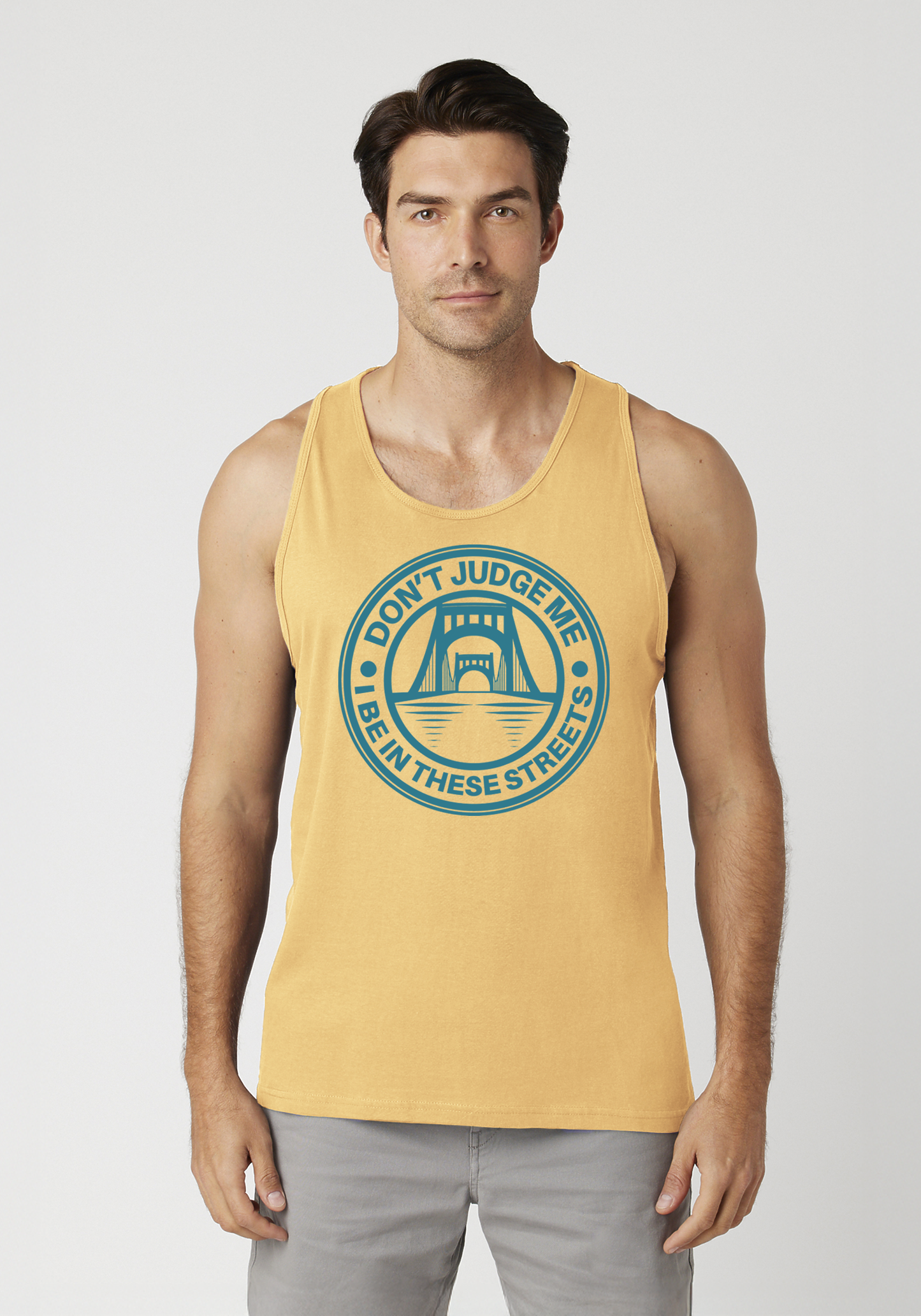 Yellow Men's Tank Top - The Capital
