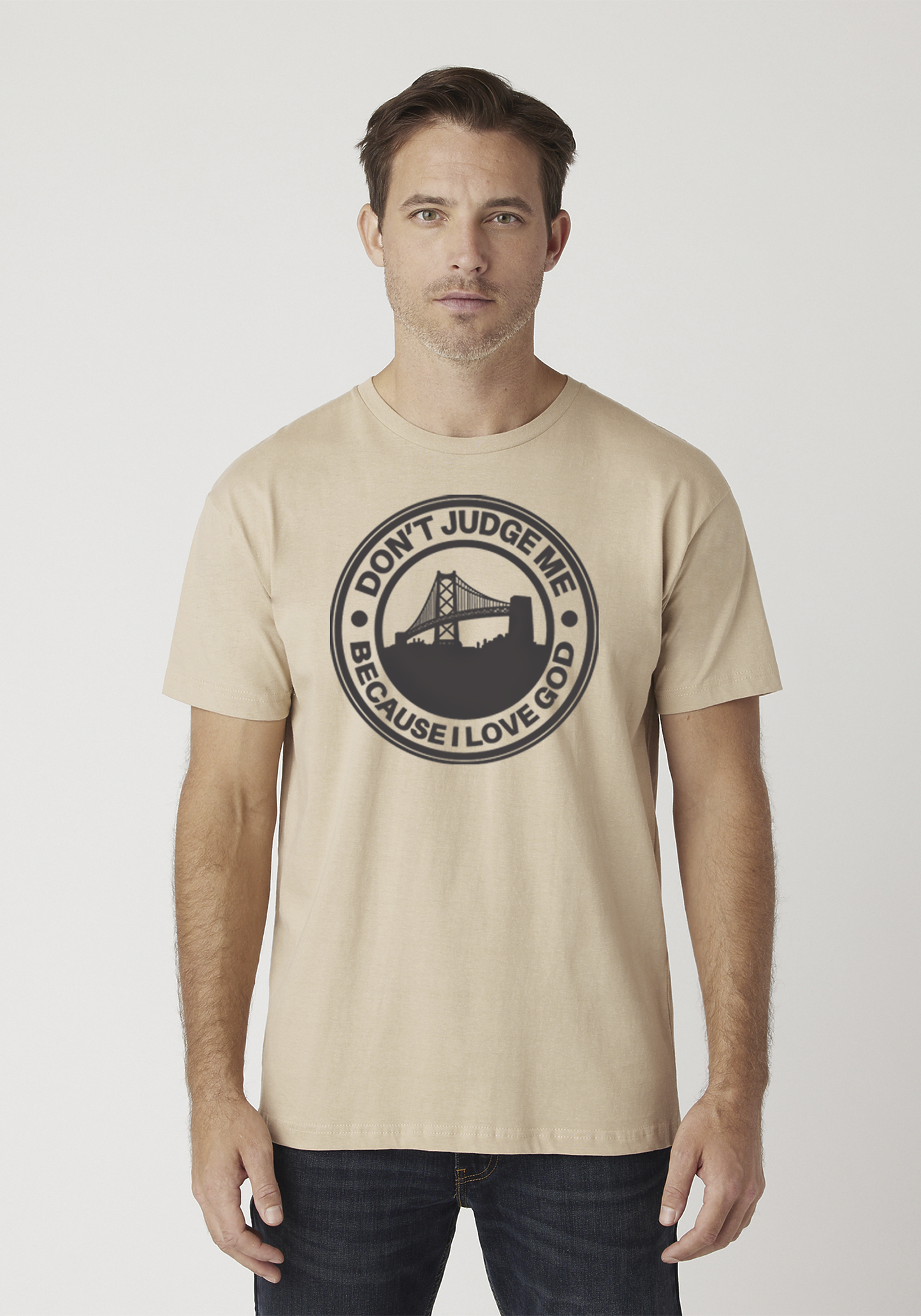 Tan Unisex Faith T-Shirt - The Town