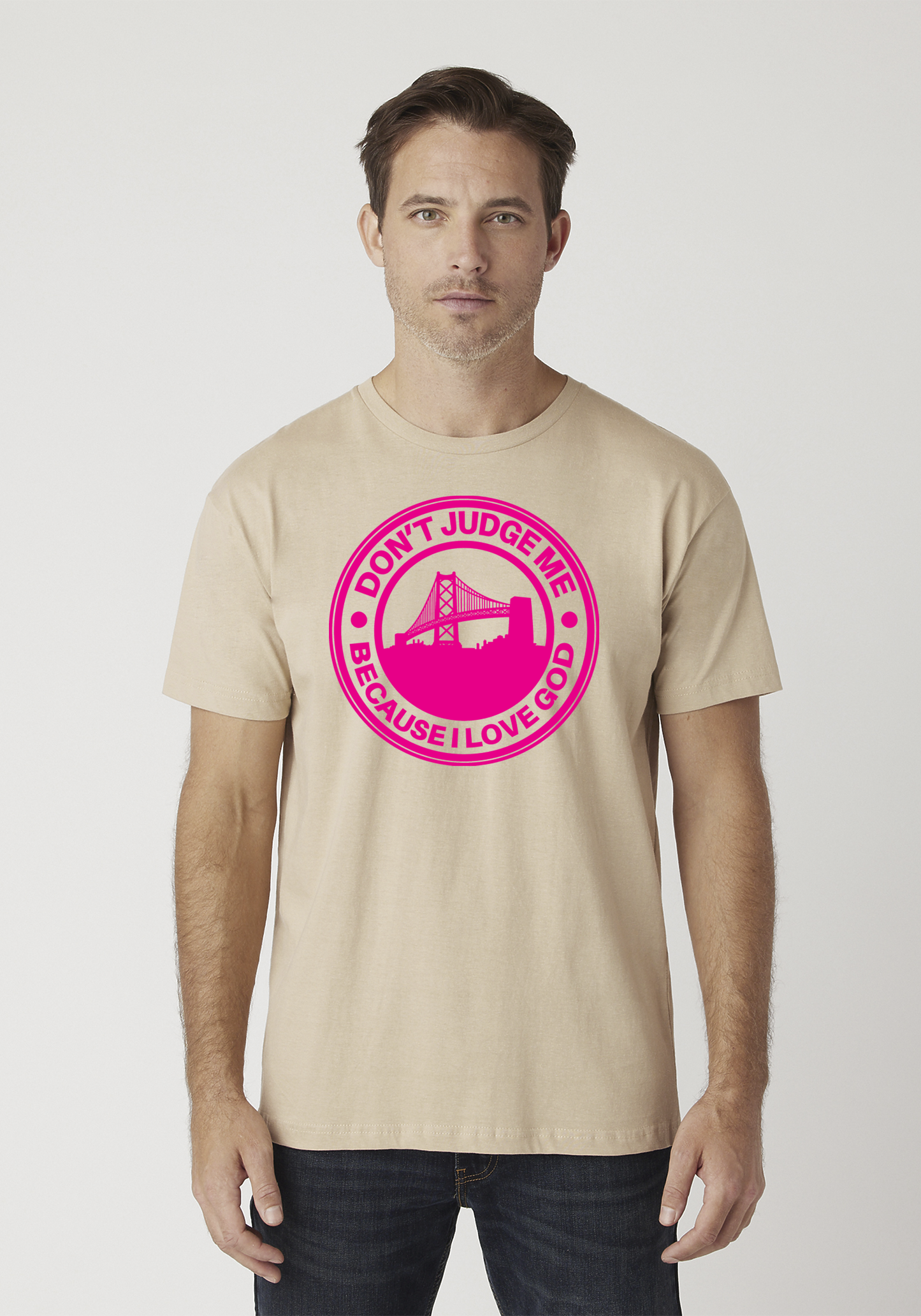 Tan Unisex Faith T-Shirt - The Town