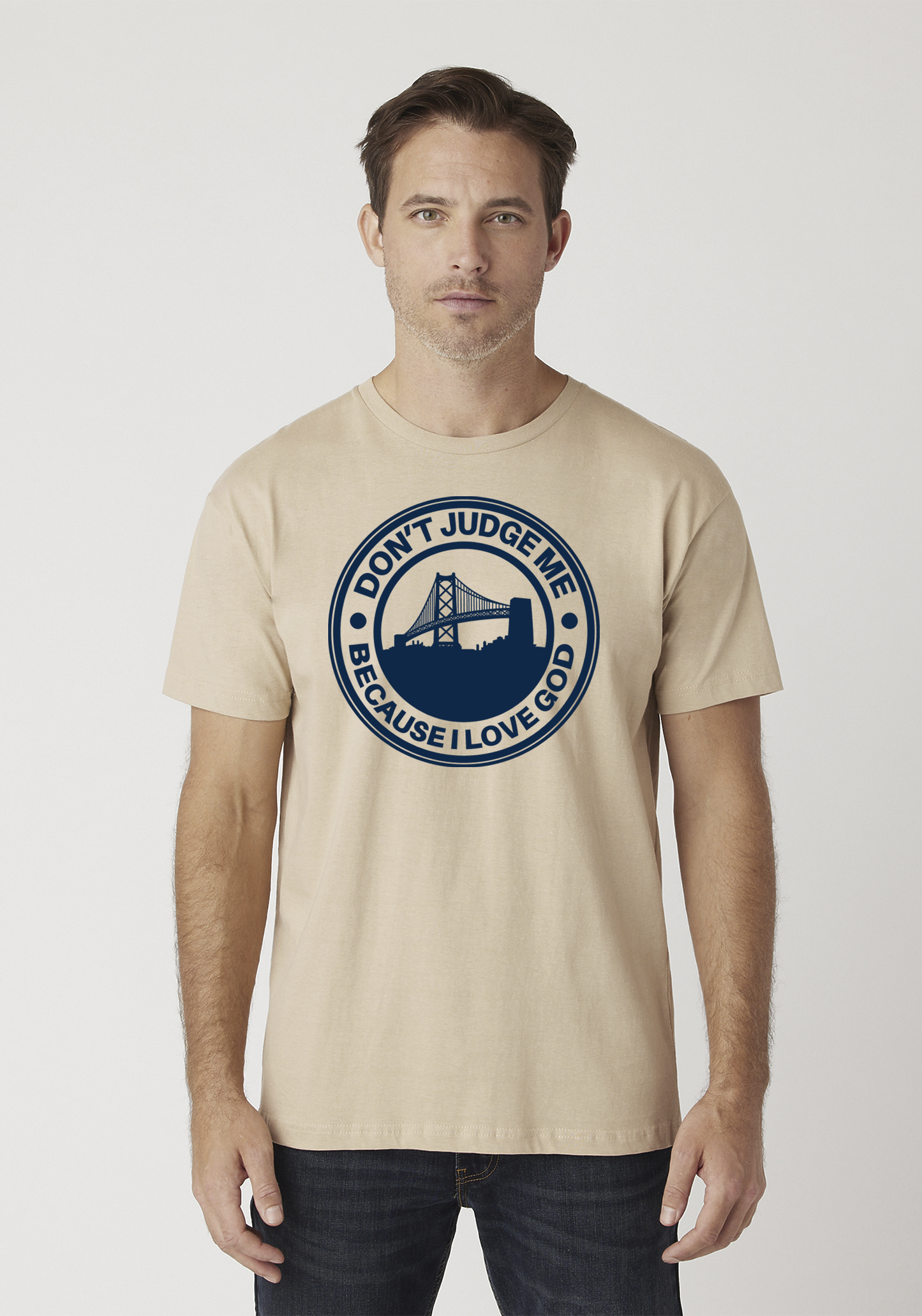 Tan Unisex Faith T-Shirt - The Town