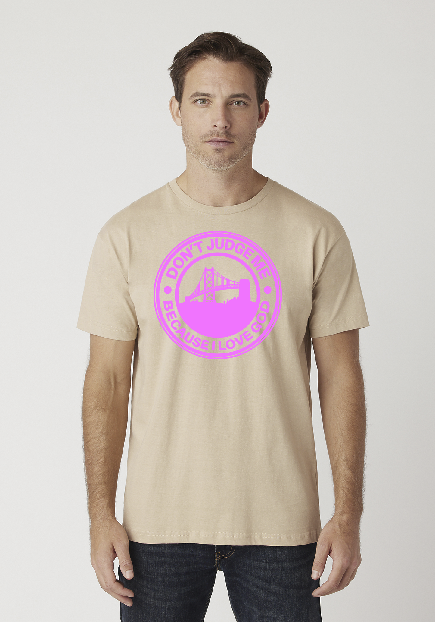 Tan Unisex Faith T-Shirt - The Town