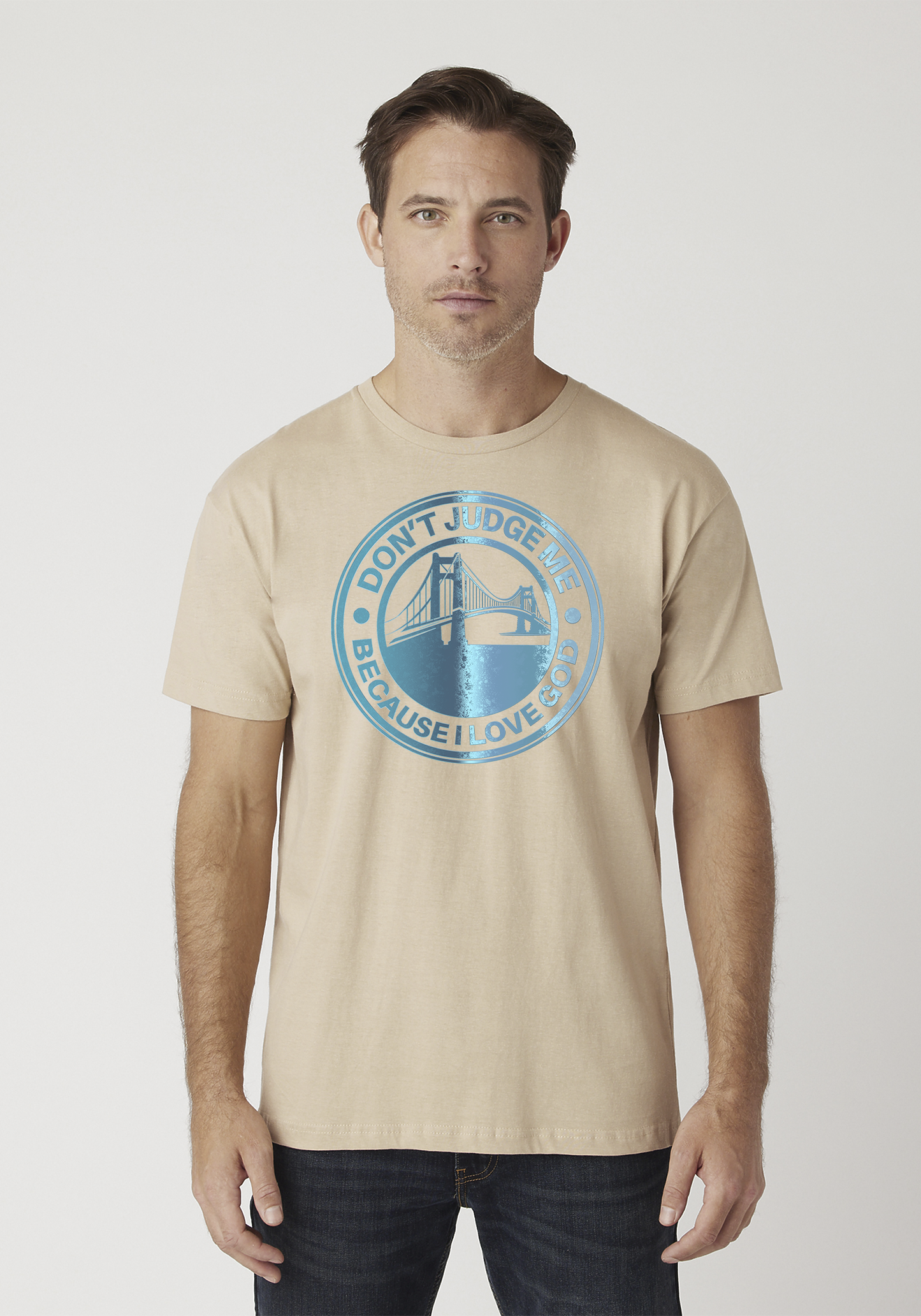 Tan Unisex Faith T-Shirt - The Bay