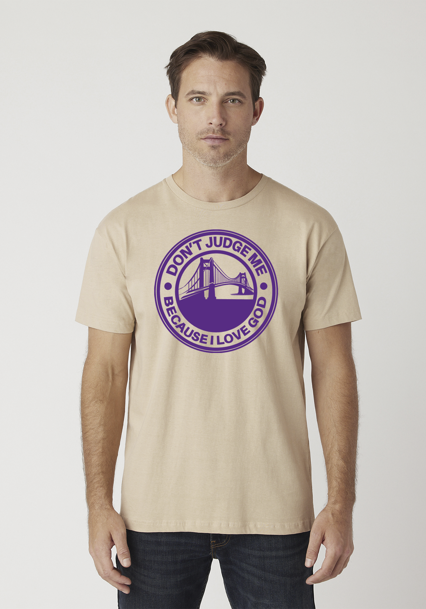 Tan Unisex Faith T-Shirt - The Bay