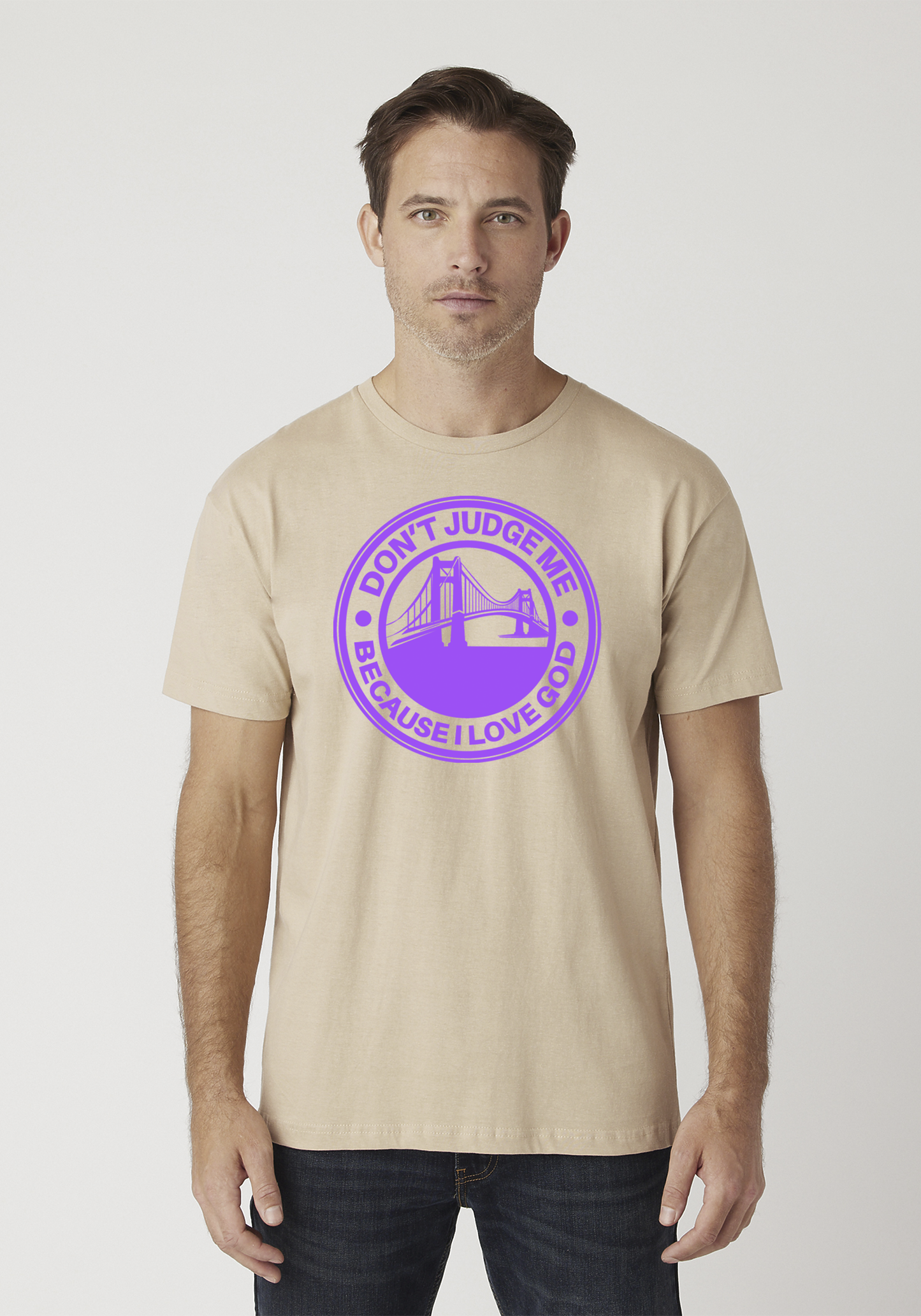 Tan Unisex Faith T-Shirt - The Bay