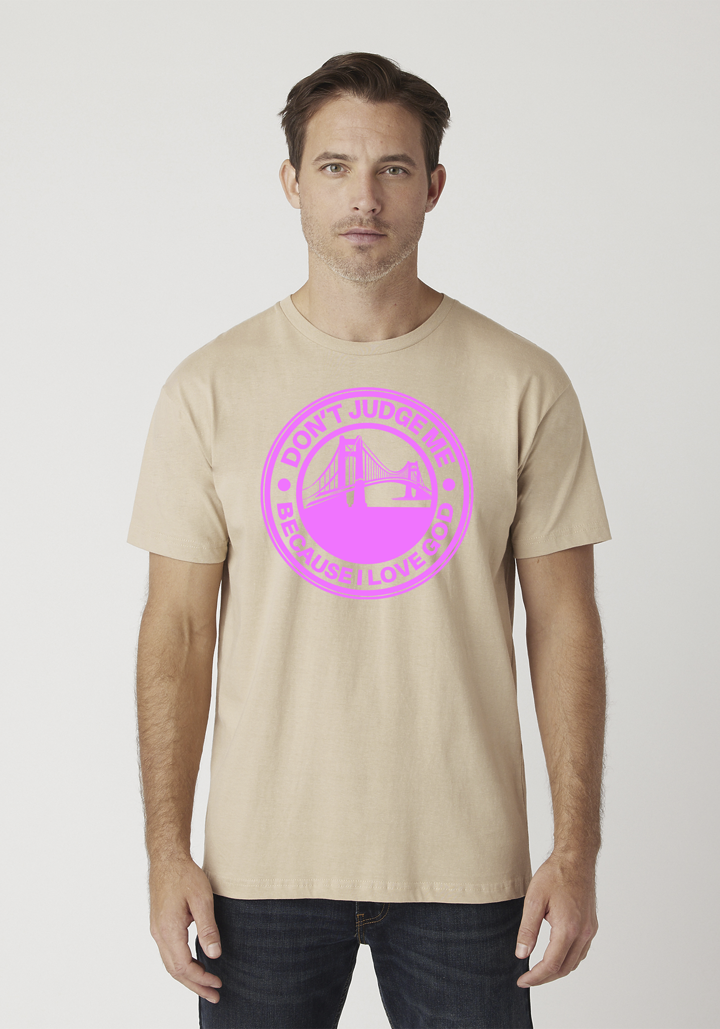 Tan Unisex Faith T-Shirt - The Bay