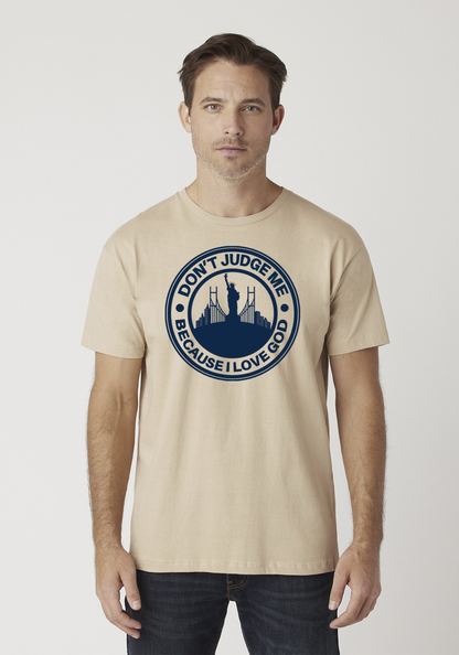 Tan Unisex Faith T-Shirt - The City