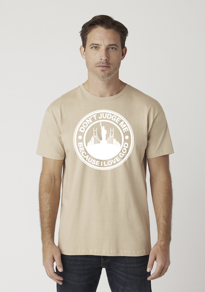 Tan Unisex Faith T-Shirt - The City