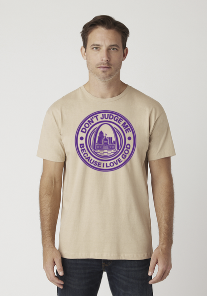 Tan Unisex Faith T-Shirt - The Lou