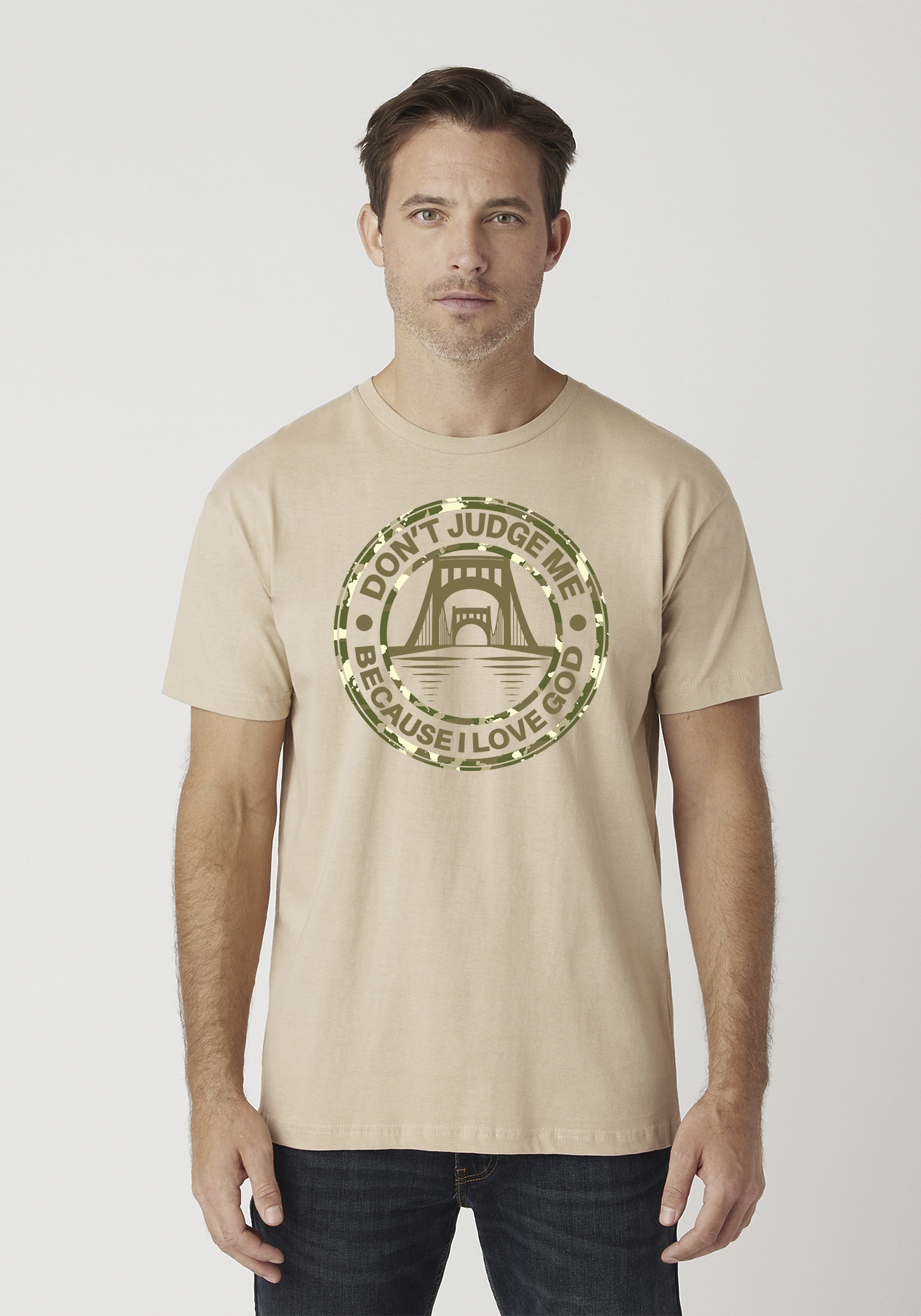 Tan Unisex Faith T-Shirt - The Capital