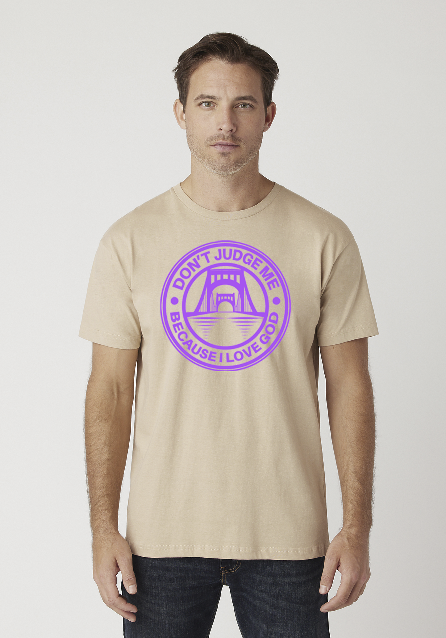 Tan Unisex Faith T-Shirt - The Capital