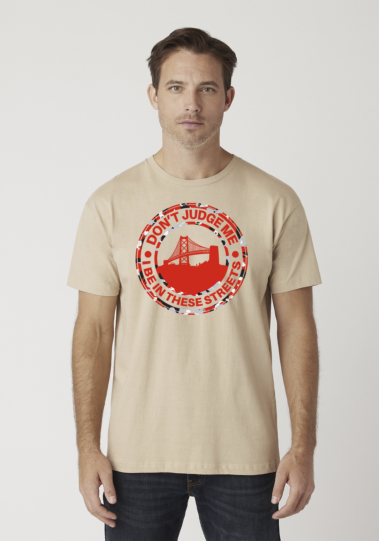 Tan Unisex T-Shirt - The Town