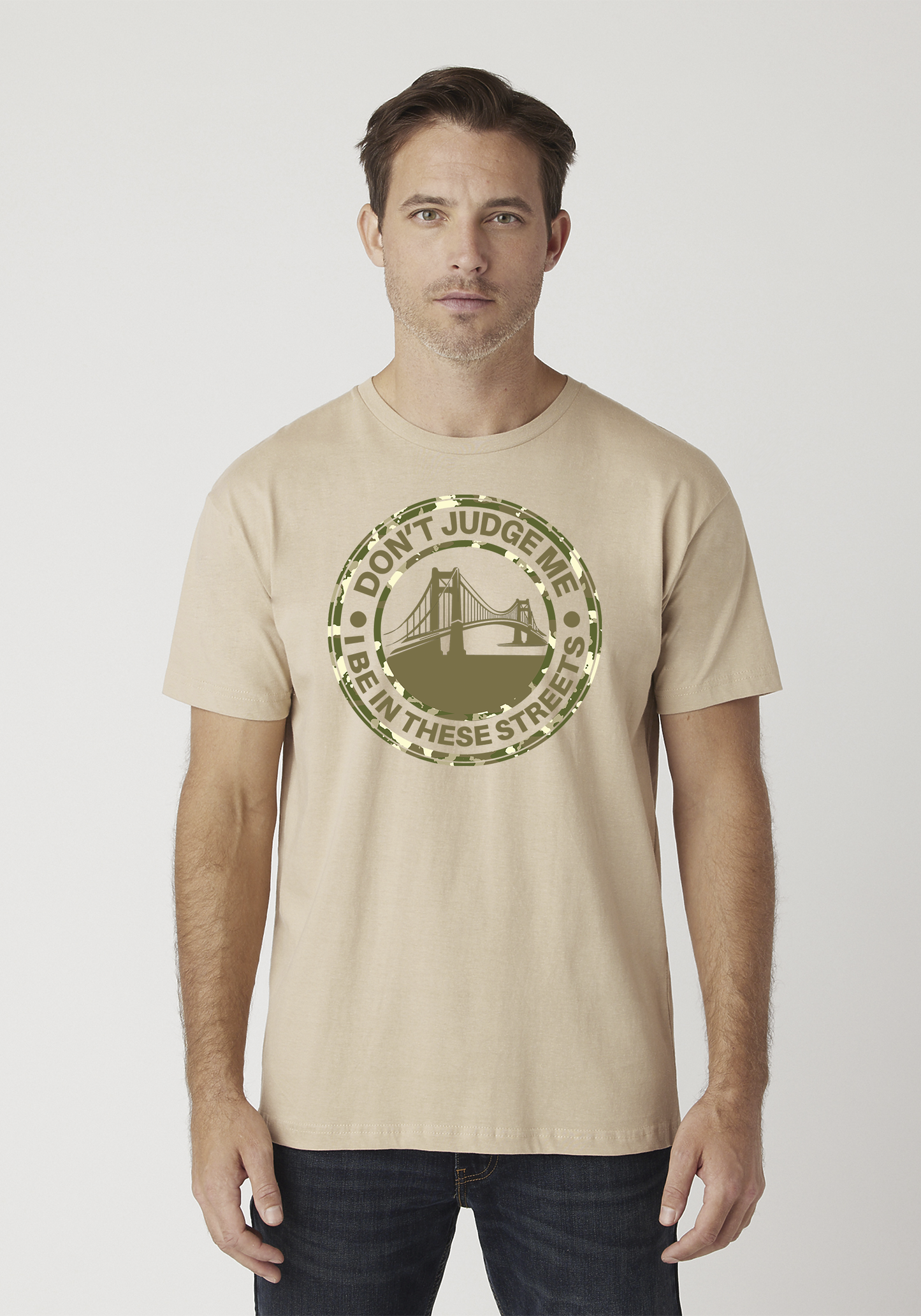 Tan Unisex T-Shirt - The Bay