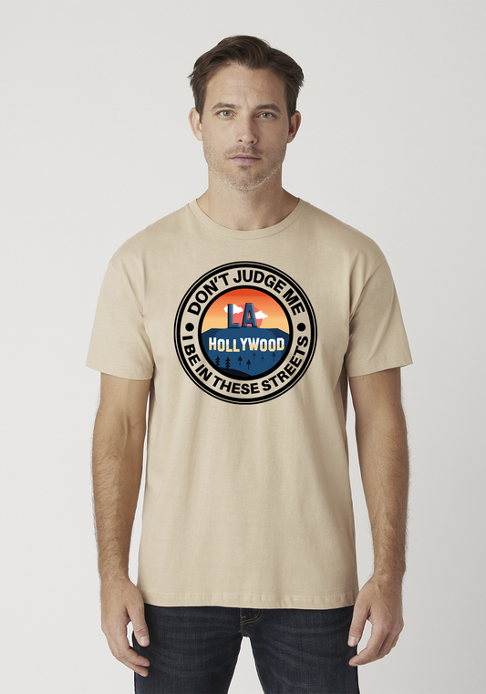 Tan Unisex T-Shirt - Hollywood