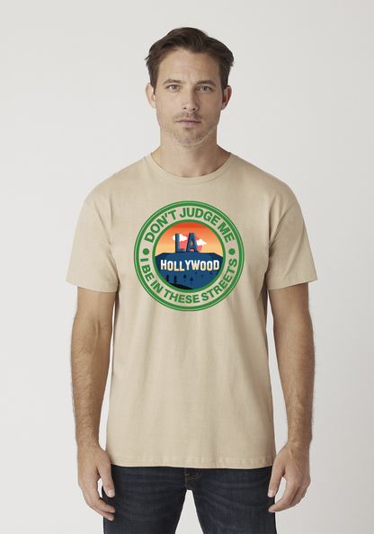 Tan Unisex T-Shirt - Hollywood