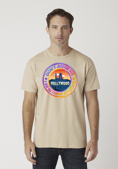 Tan Unisex T-Shirt - Hollywood