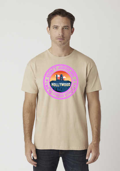 Tan Unisex T-Shirt - Hollywood