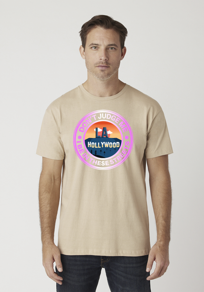 Tan Unisex T-Shirt - Hollywood
