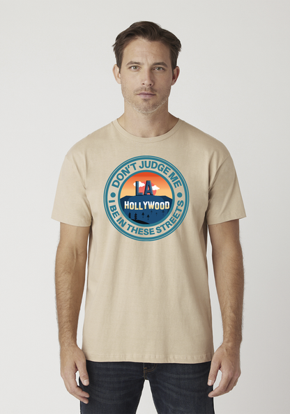 Tan Unisex T-Shirt - Hollywood