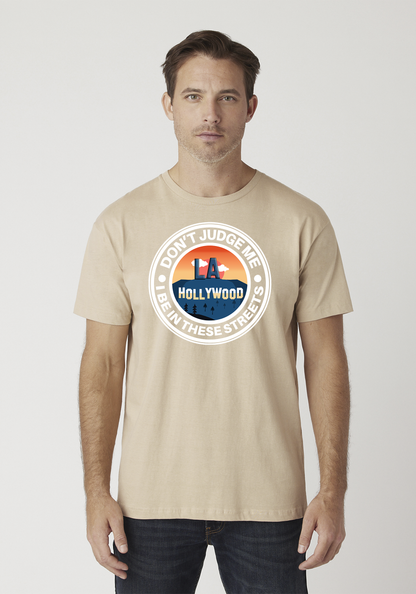 Tan Unisex T-Shirt - Hollywood