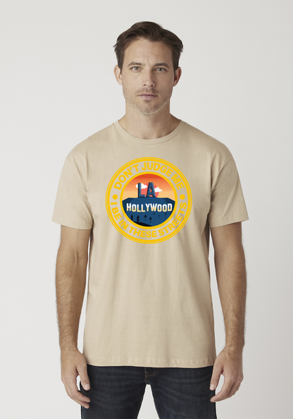 Tan Unisex T-Shirt - Hollywood