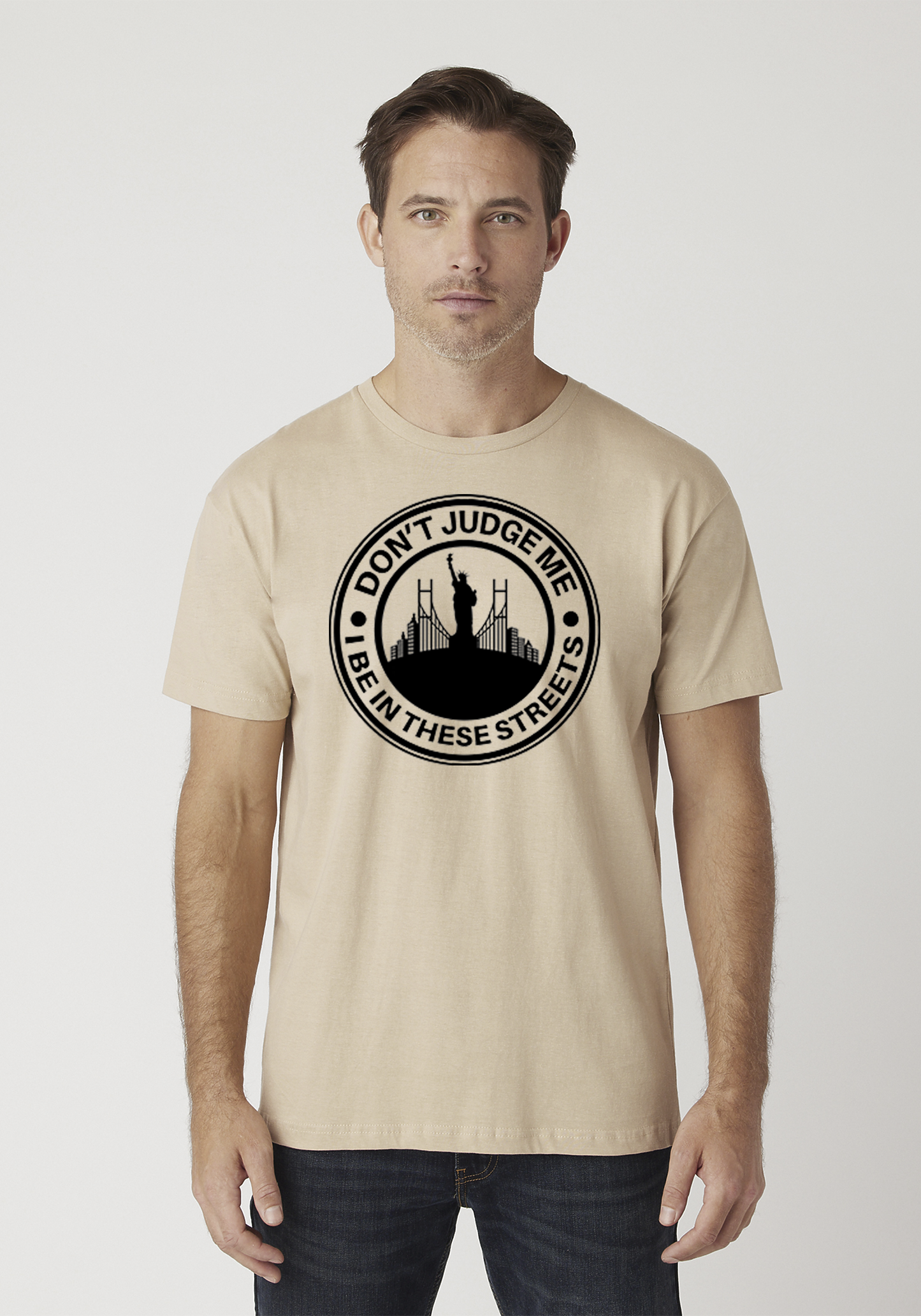 Tan Unisex T-Shirt - The City