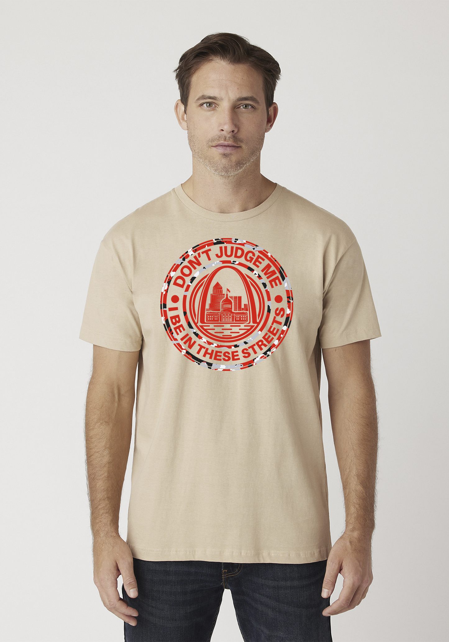 Tan Unisex T-Shirt - The Lou