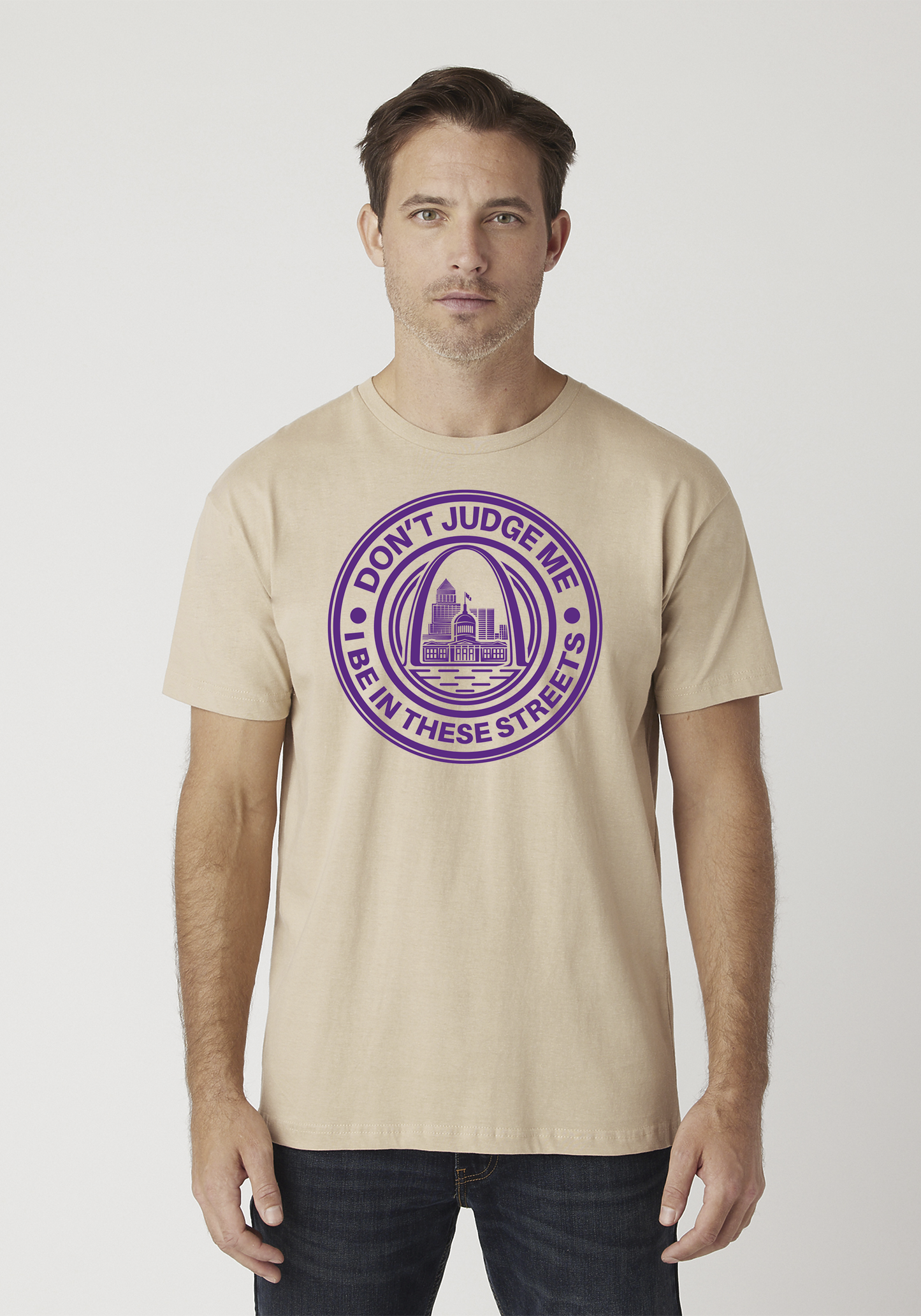 Tan Unisex T-Shirt - The Lou