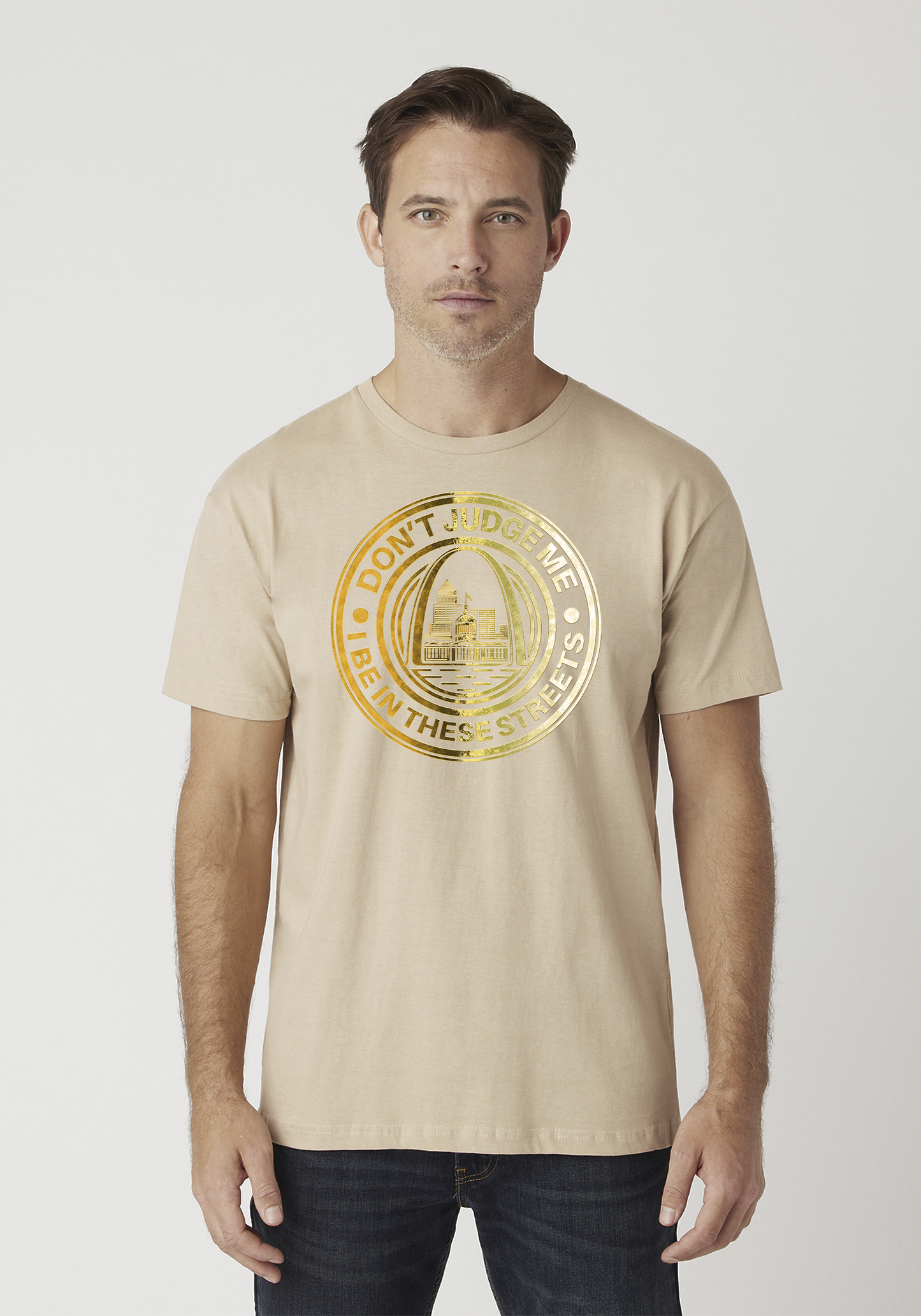 Tan Unisex T-Shirt - The Lou