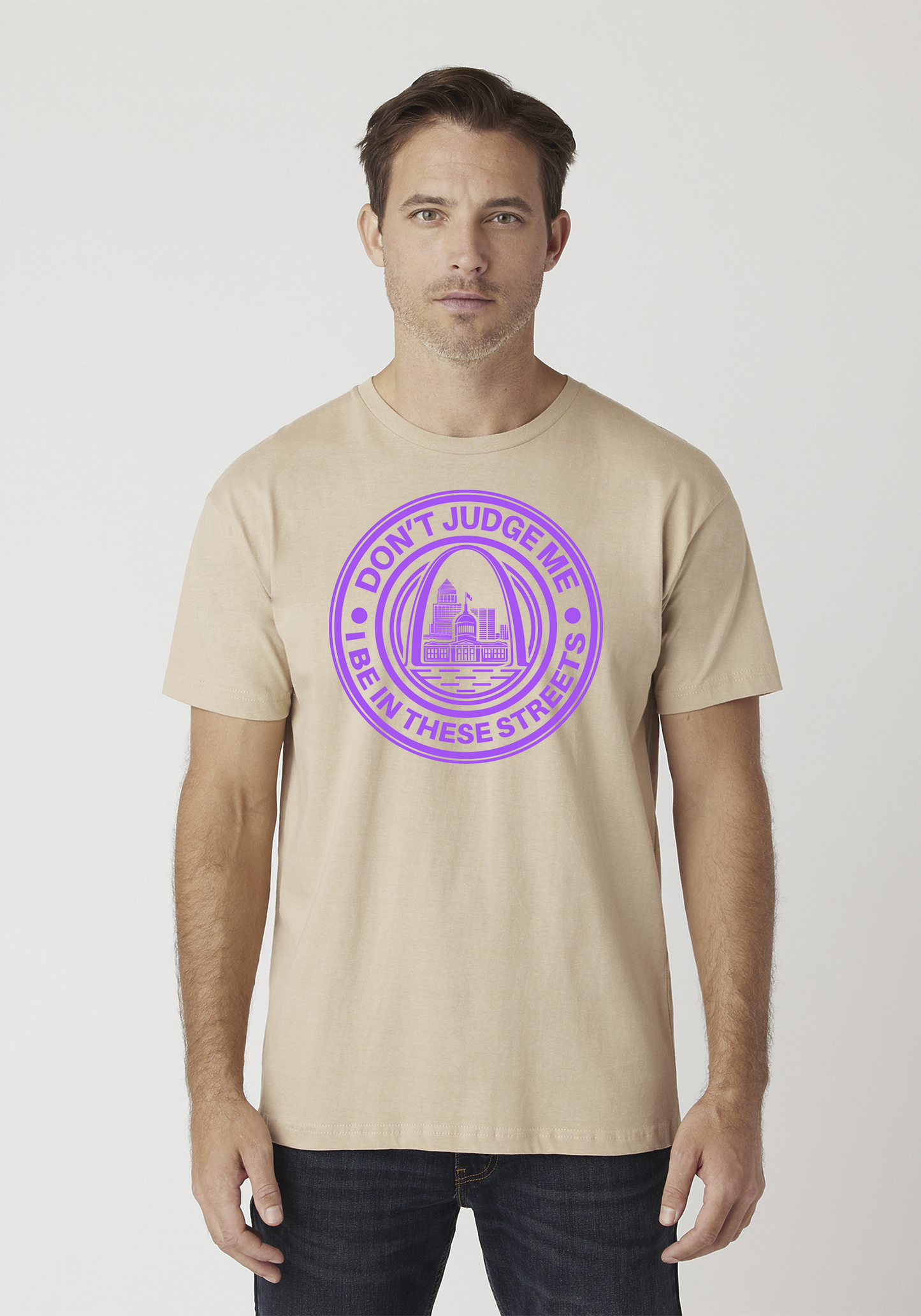 Tan Unisex T-Shirt - The Lou