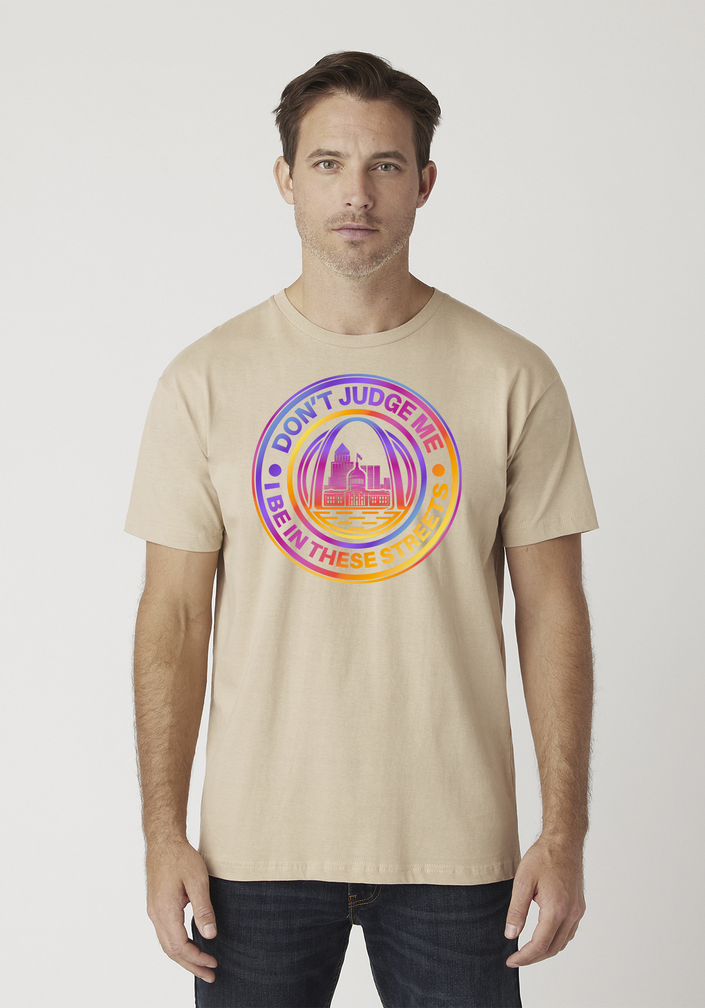 Tan Unisex T-Shirt - The Lou