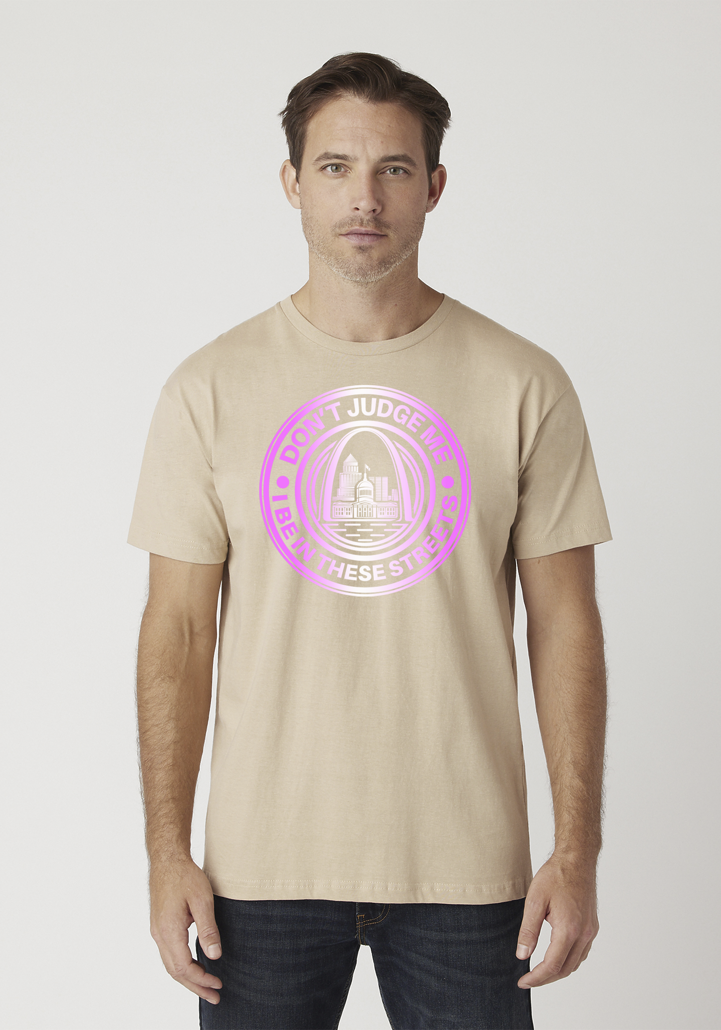 Tan Unisex T-Shirt - The Lou