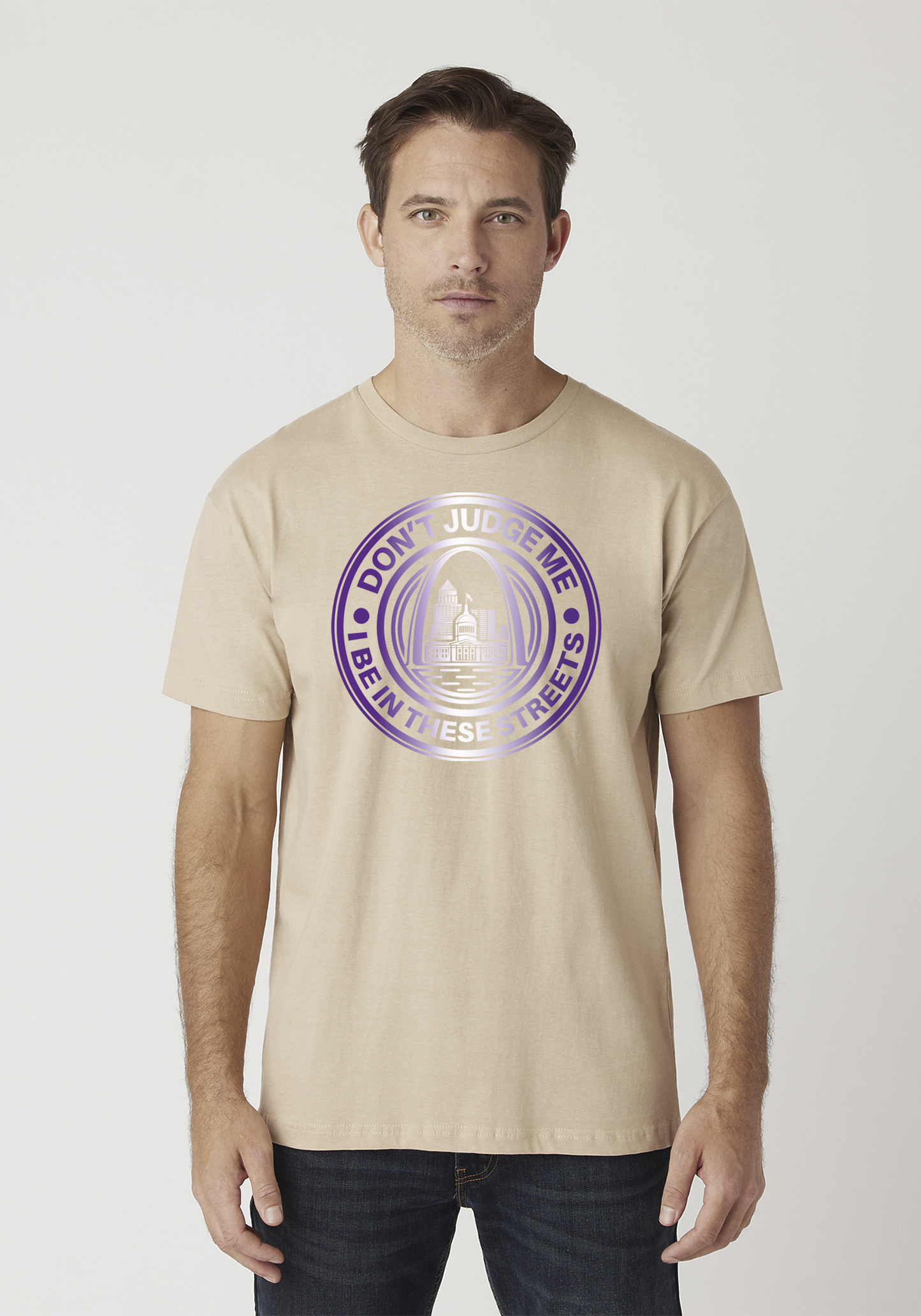 Tan Unisex T-Shirt - The Lou