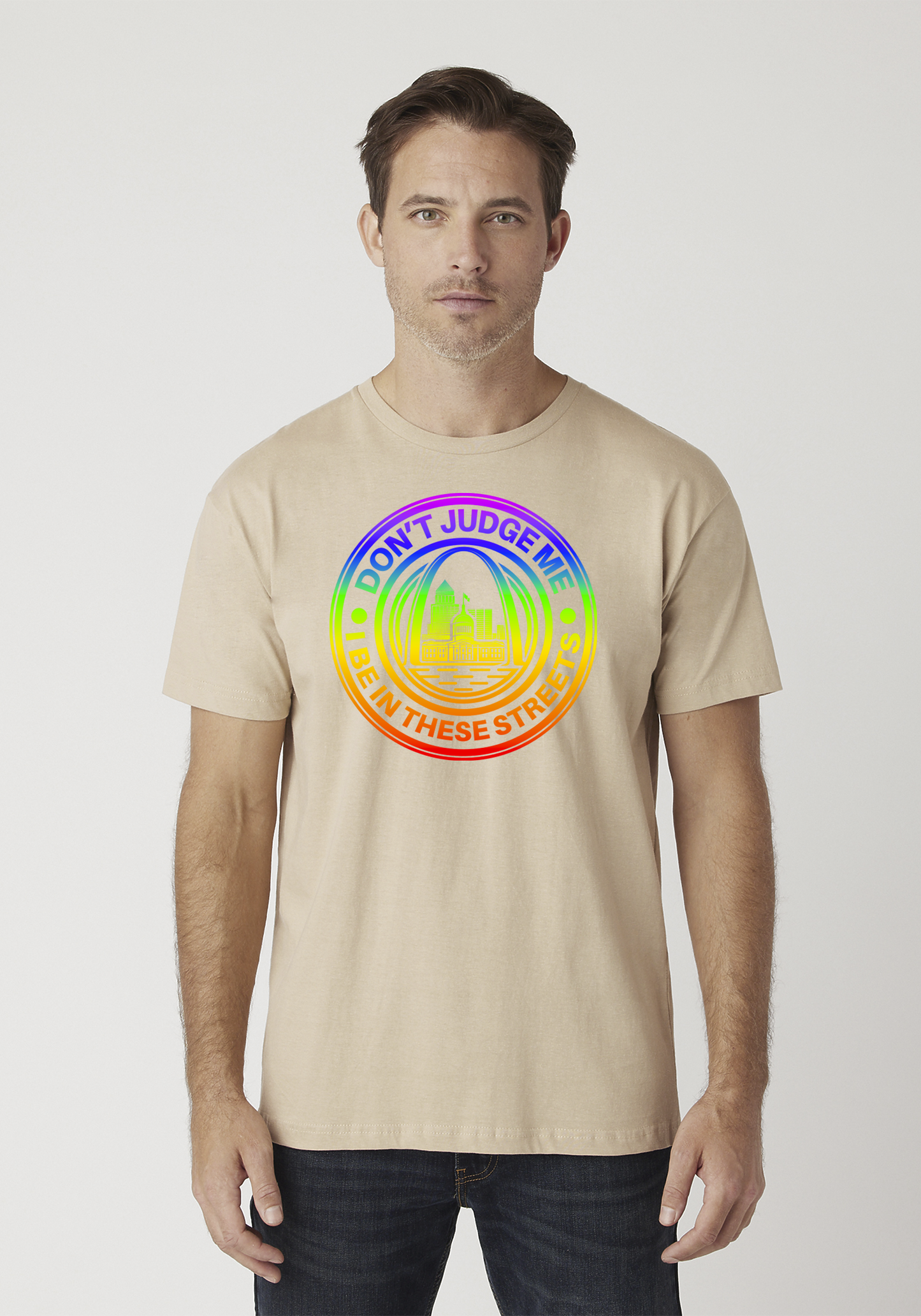 Tan Unisex T-Shirt - The Lou