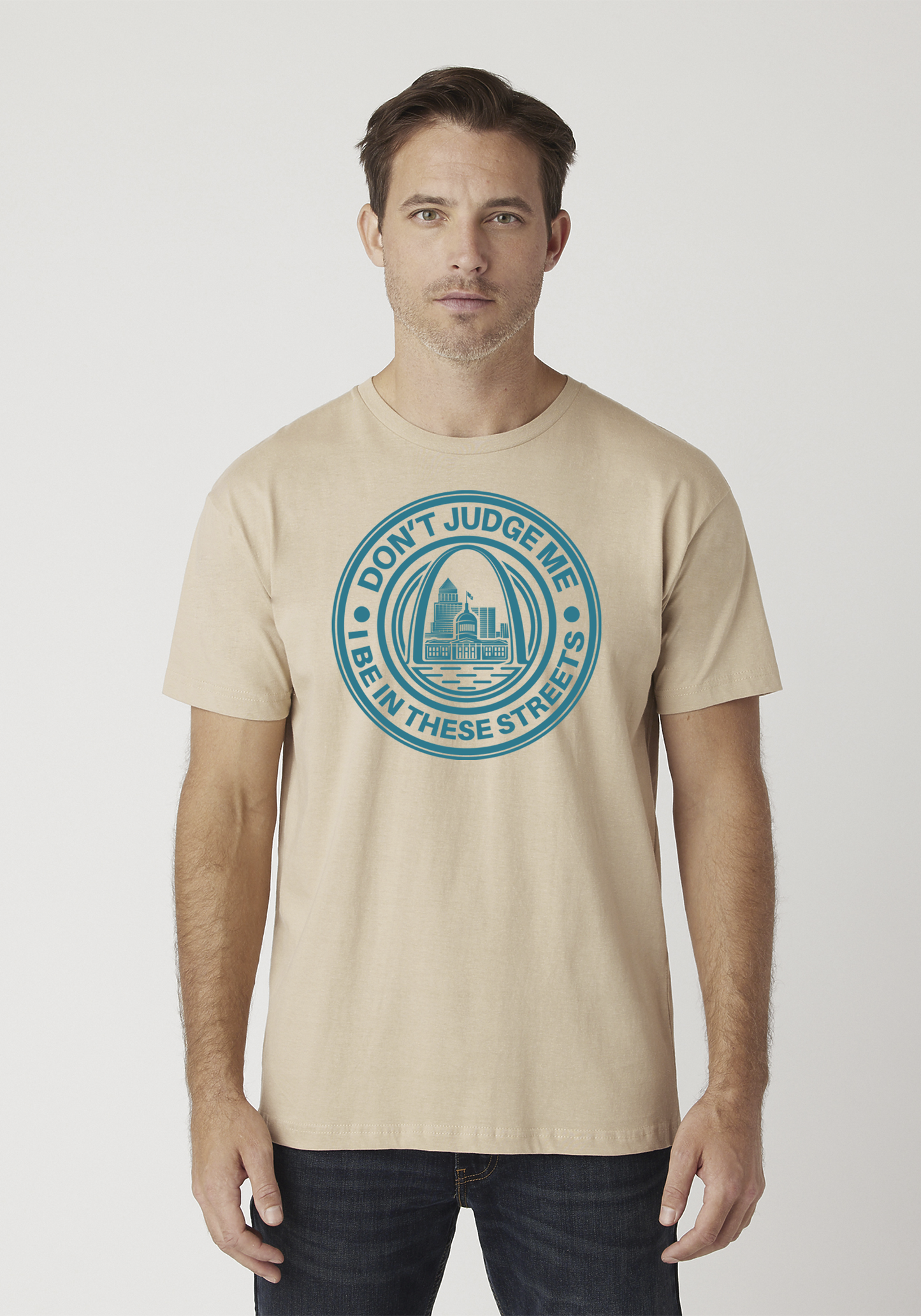 Tan Unisex T-Shirt - The Lou