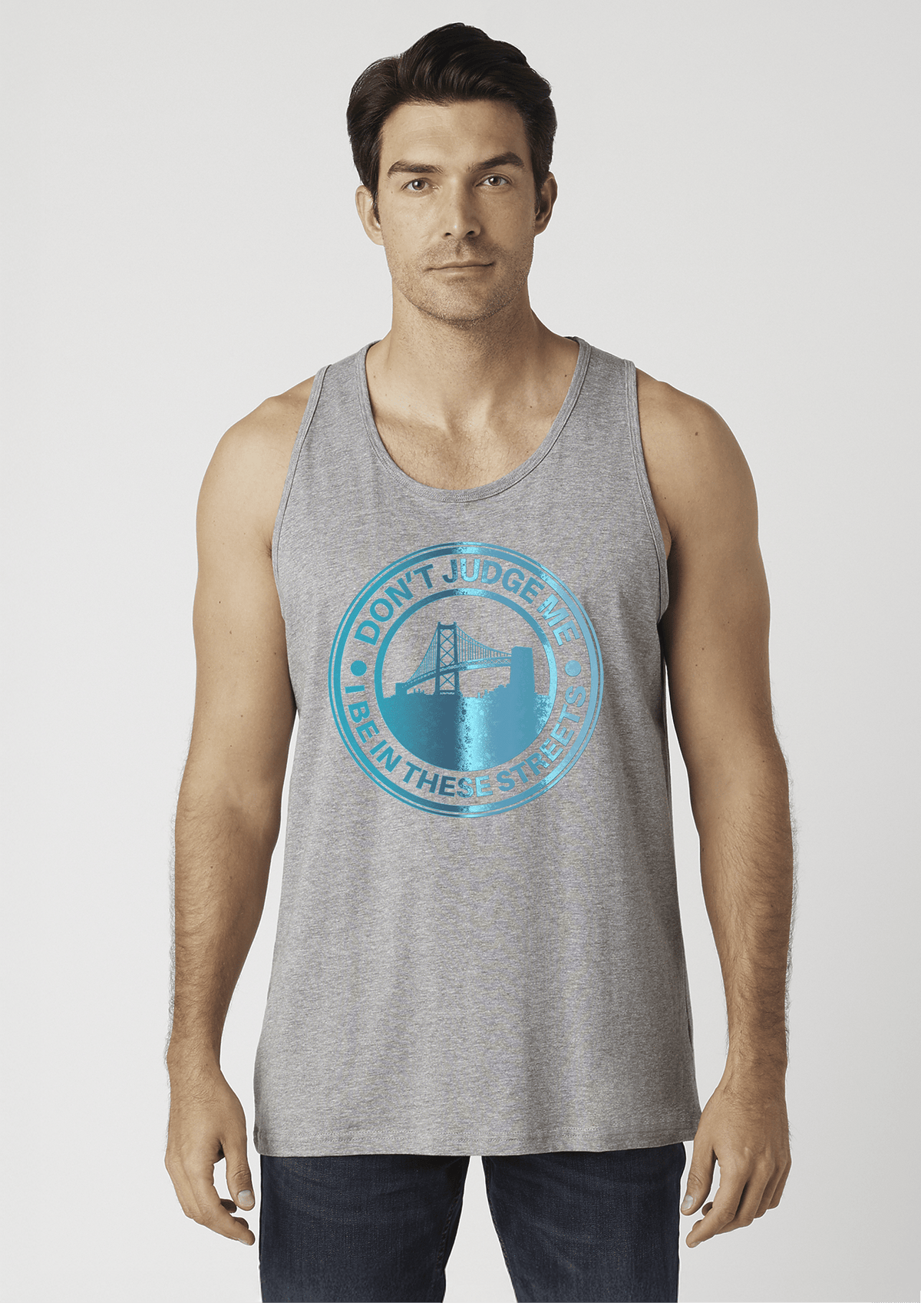 DJMC-UPLOADER:Blue Gradient:Tank-Tops-Heather-Gray-STREETS-BayBridge-BlueGradient.png