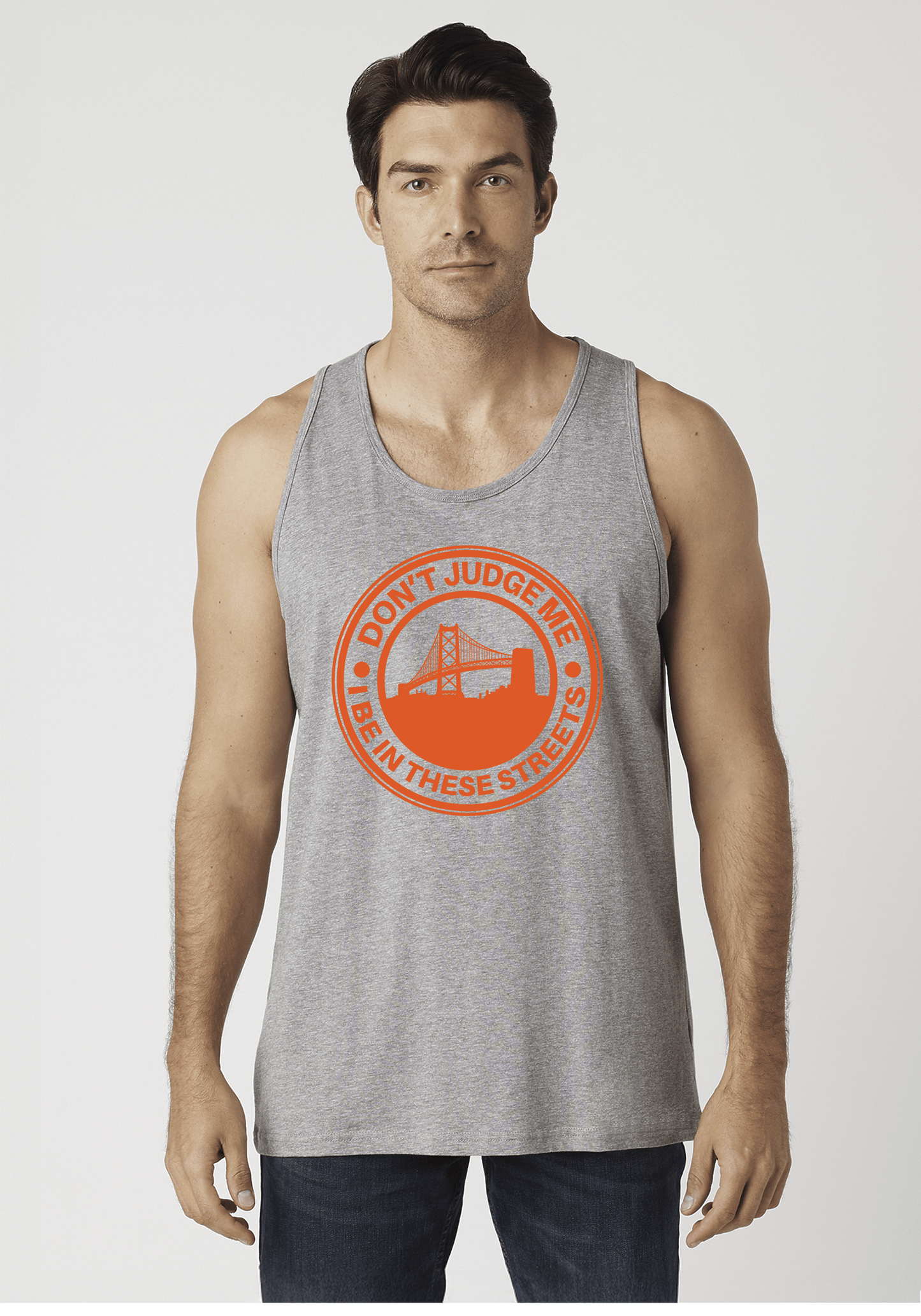 DJMC-UPLOADER:Orange:Tank-Tops-Heather-Gray-STREETS-BayBridge-Orange.png