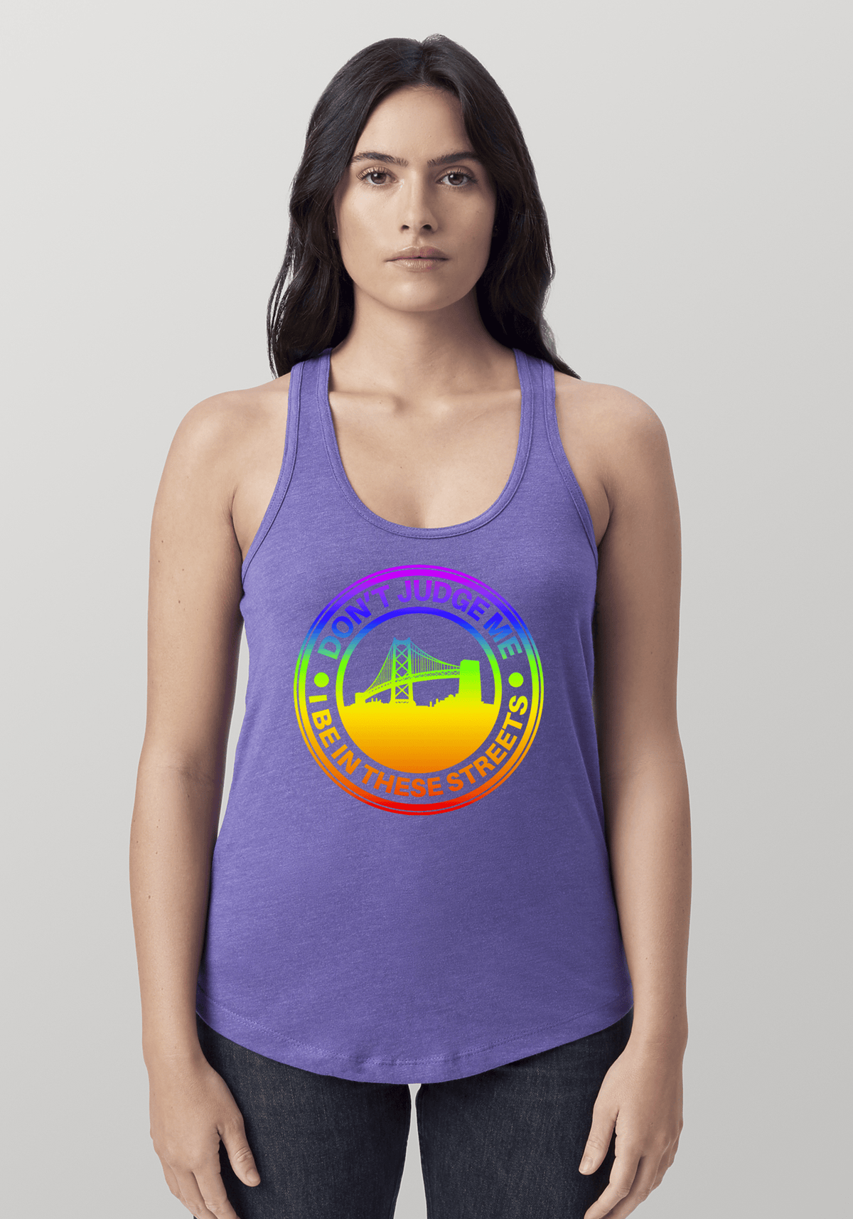 DJMC-UPLOADER:Rainbow:Tank-Tops-Purple-Heather-STREETS-BayBridge-Rainbow.png