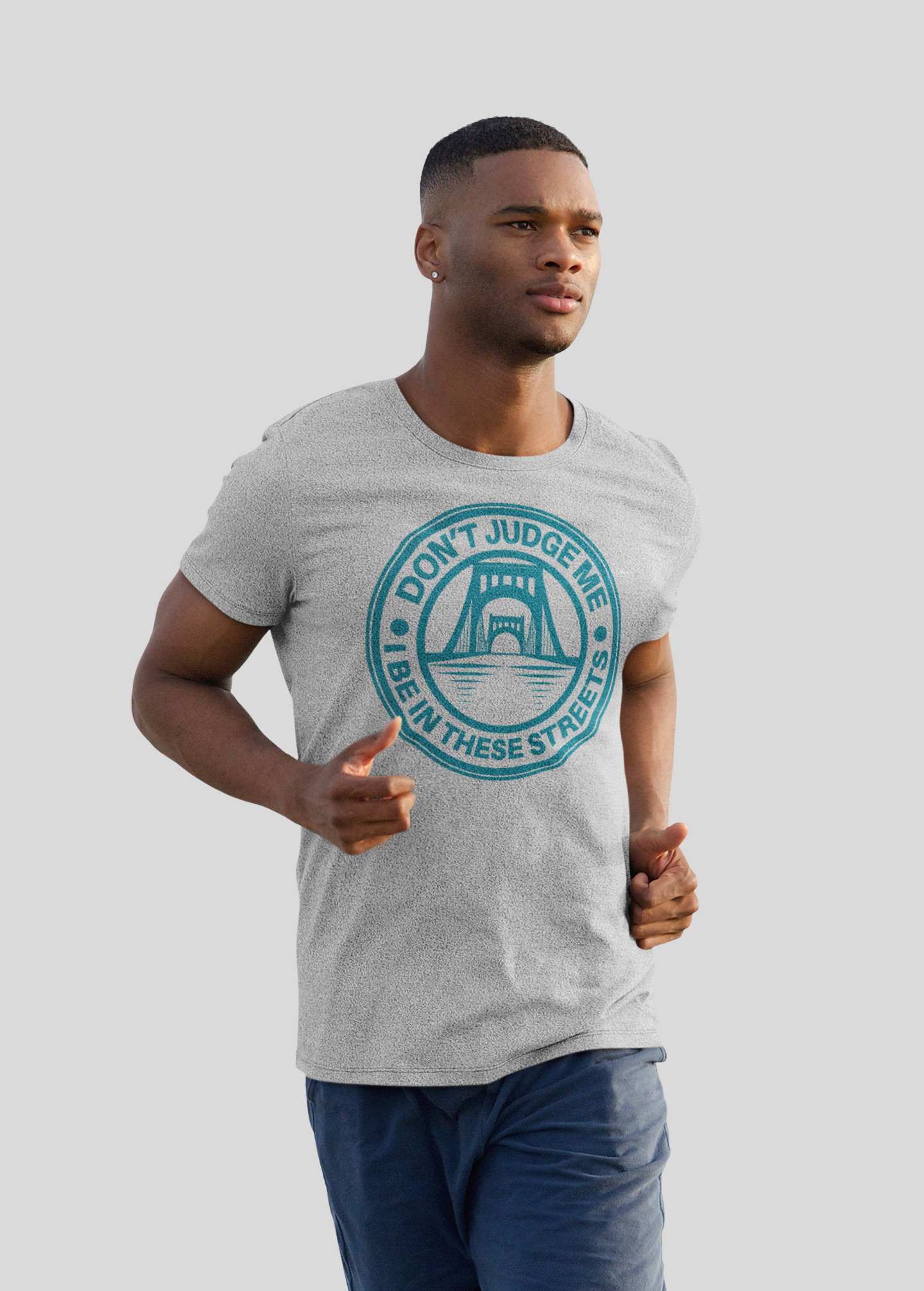 Heather Gray Unisex T-Shirt - The Capital